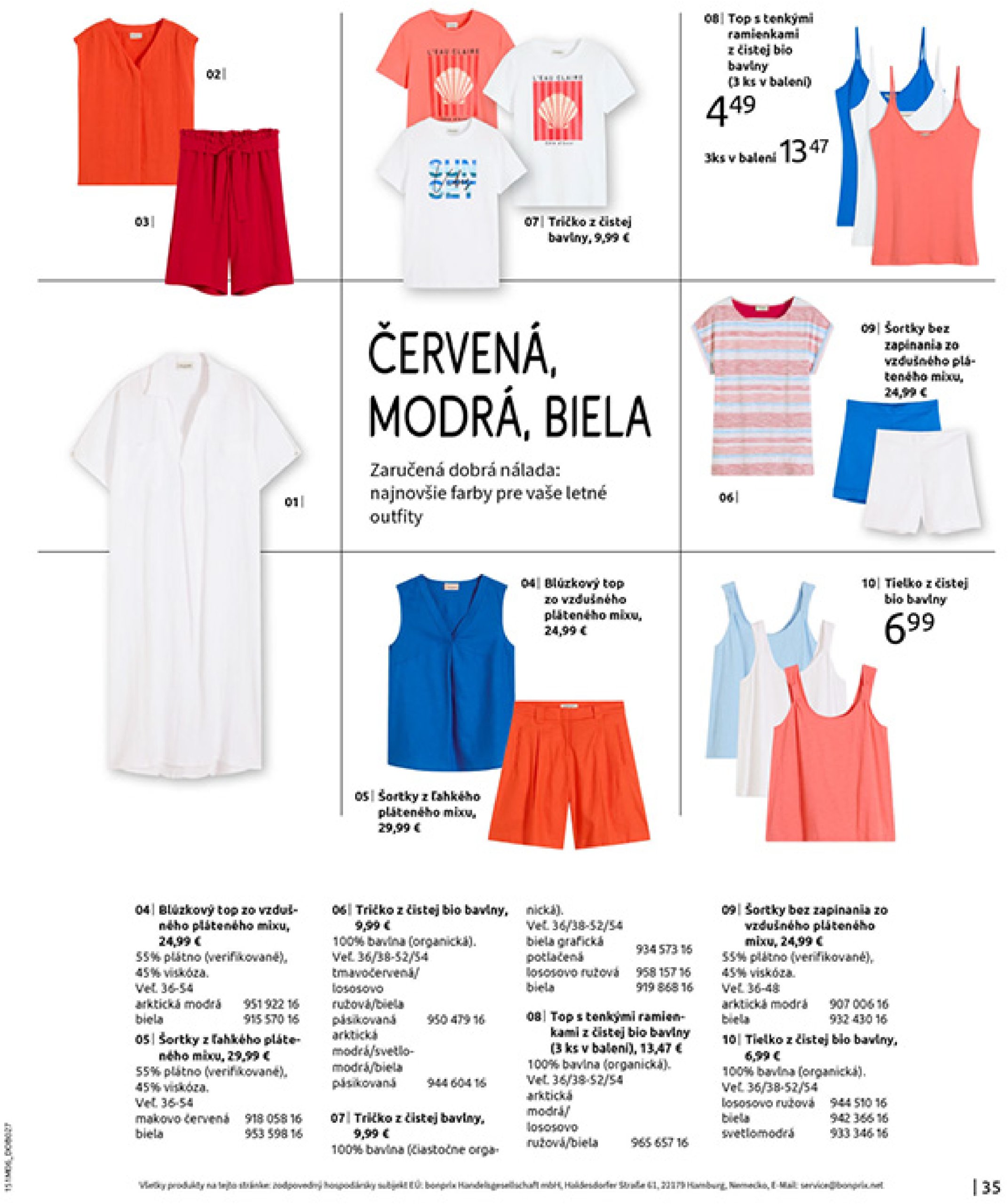 bonprix - Leták Bonprix - Letné odporúčanie platný od 16.07. do 25.08. - page: 37 bonprix - Leták Bonprix - Letné odporúčanie platný od 16.07. do 25.08. - page: 37