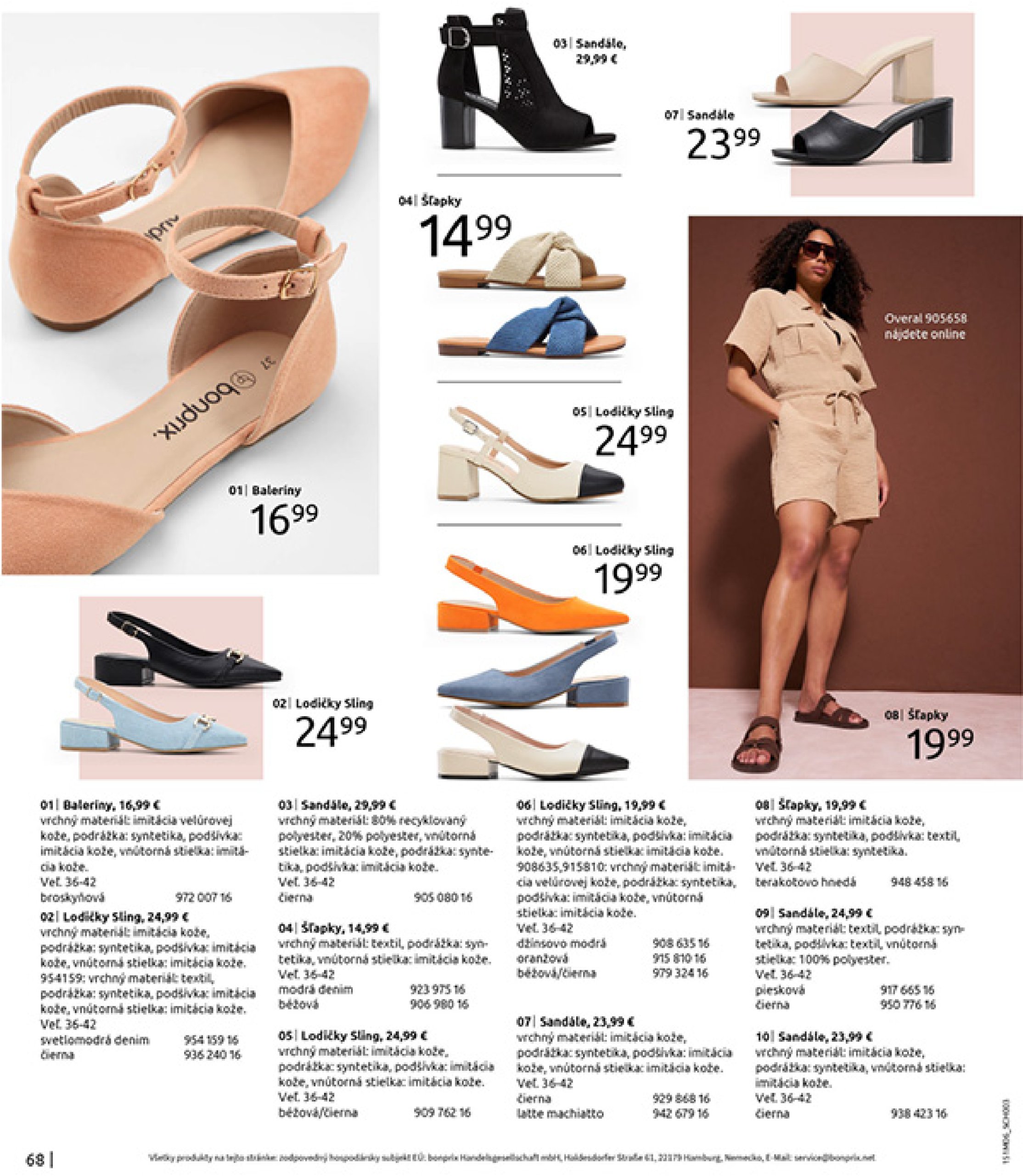 bonprix - Leták Bonprix - Letné odporúčanie platný od 16.07. do 25.08. - page: 70 bonprix - Leták Bonprix - Letné odporúčanie platný od 16.07. do 25.08. - page: 70