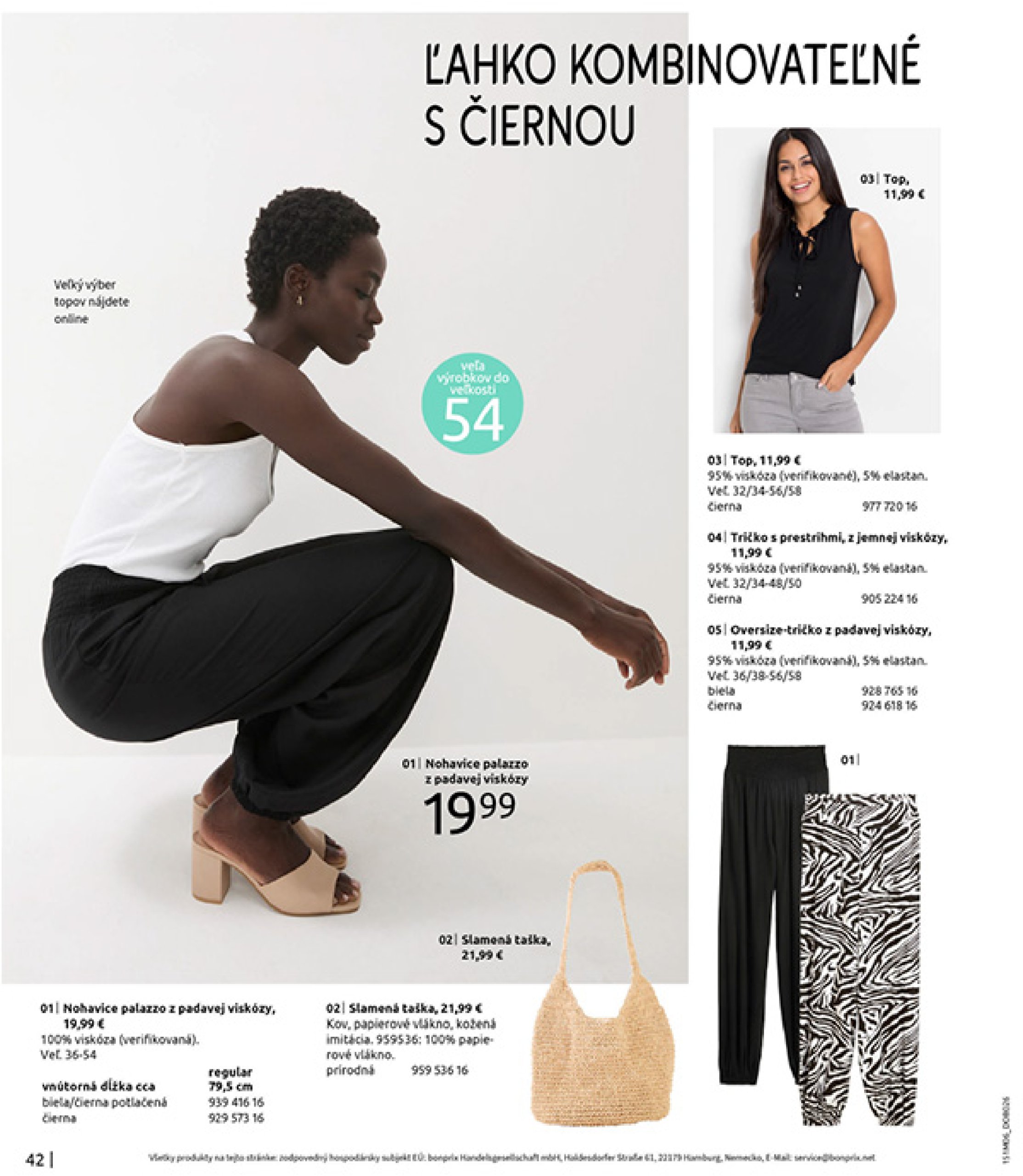 bonprix - Leták Bonprix - Letné odporúčanie platný od 16.07. do 25.08. - page: 44 bonprix - Leták Bonprix - Letné odporúčanie platný od 16.07. do 25.08. - page: 44