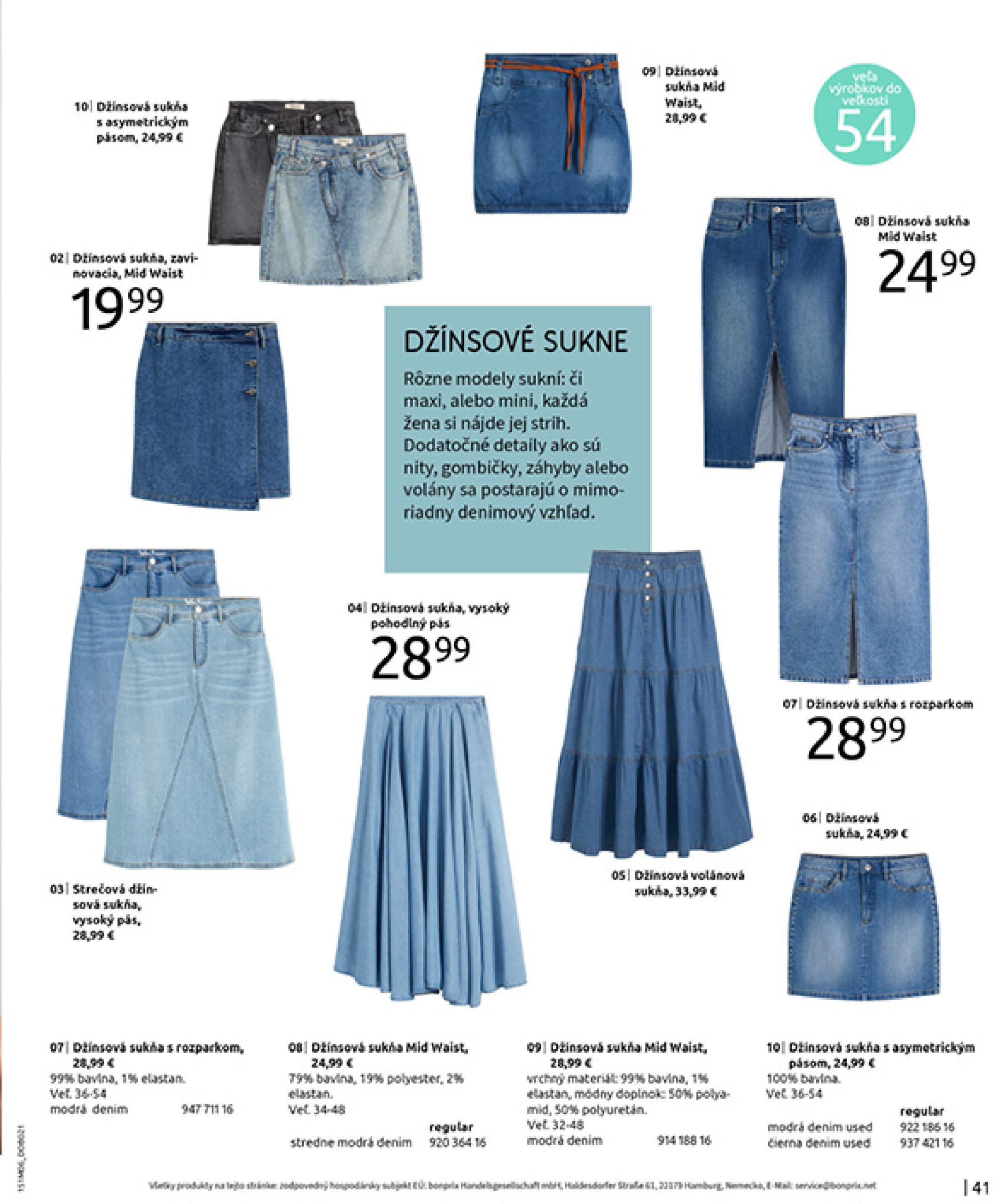 bonprix - Leták Bonprix - Letné odporúčanie platný od 16.07. do 25.08. - page: 43 bonprix - Leták Bonprix - Letné odporúčanie platný od 16.07. do 25.08. - page: 43
