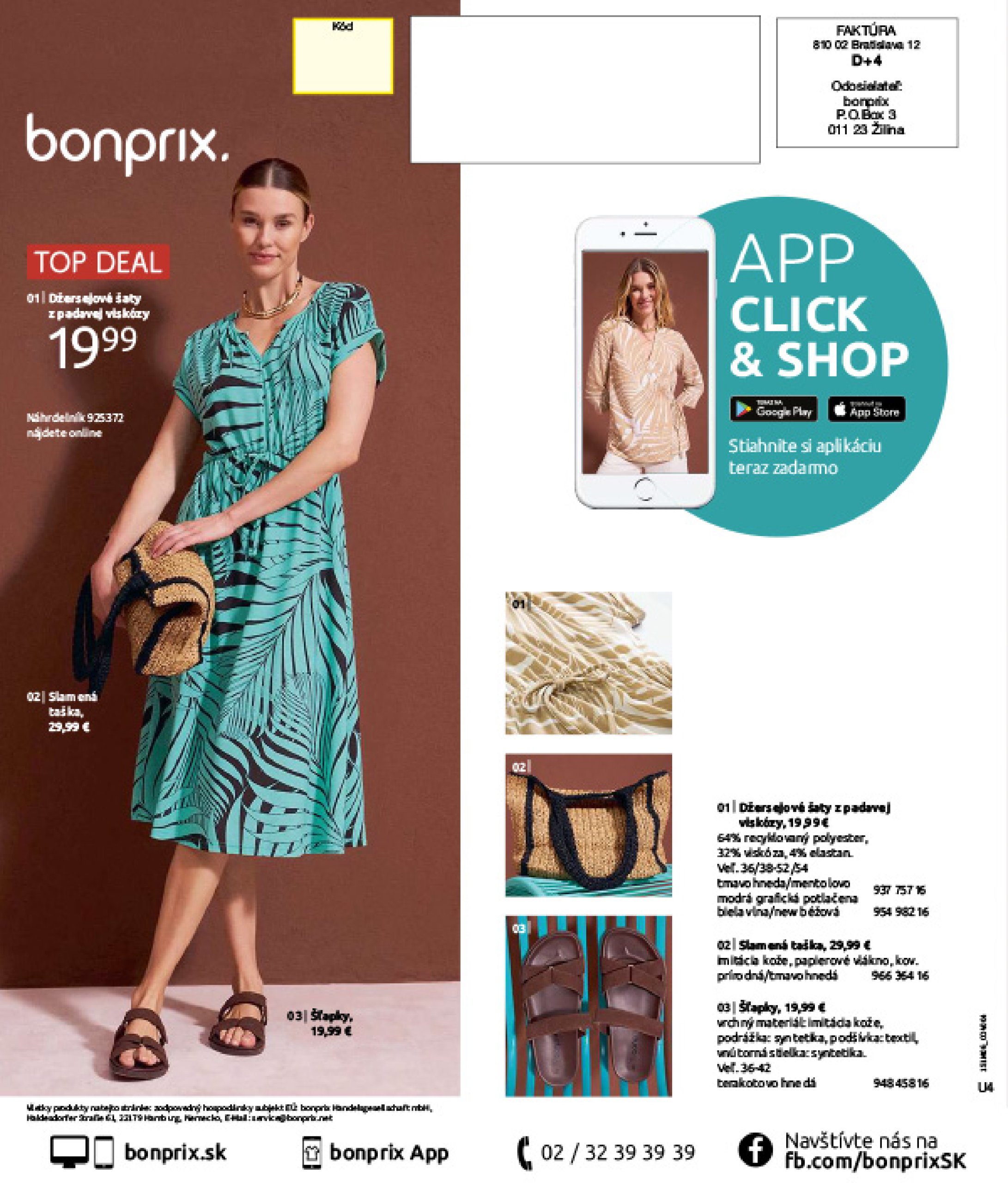 bonprix - Leták Bonprix - Letné odporúčanie platný od 16.07. do 25.08. - page: 76 bonprix - Leták Bonprix - Letné odporúčanie platný od 16.07. do 25.08. - page: 76