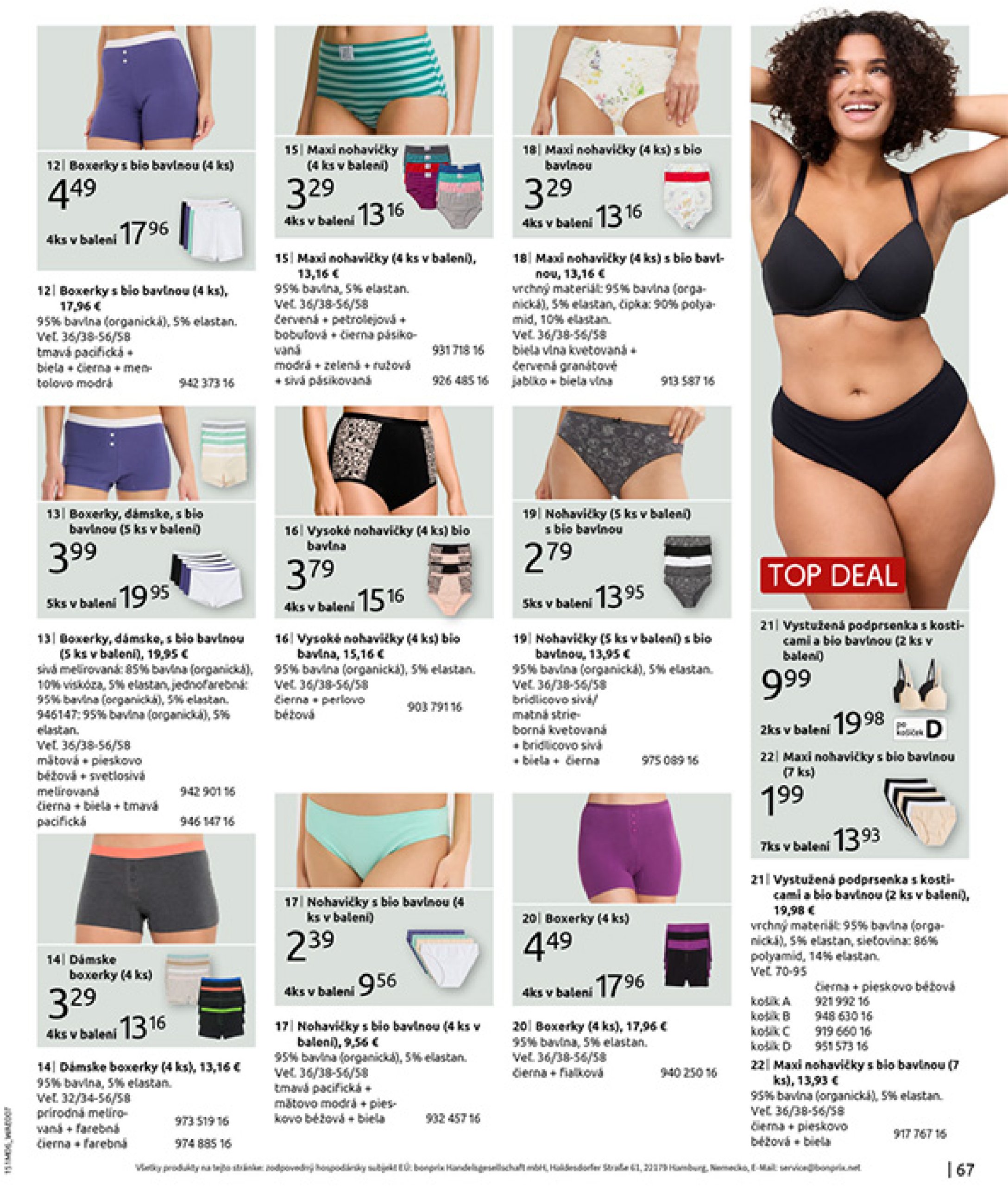bonprix - Leták Bonprix - Letné odporúčanie platný od 16.07. do 25.08. - page: 69 bonprix - Leták Bonprix - Letné odporúčanie platný od 16.07. do 25.08. - page: 69