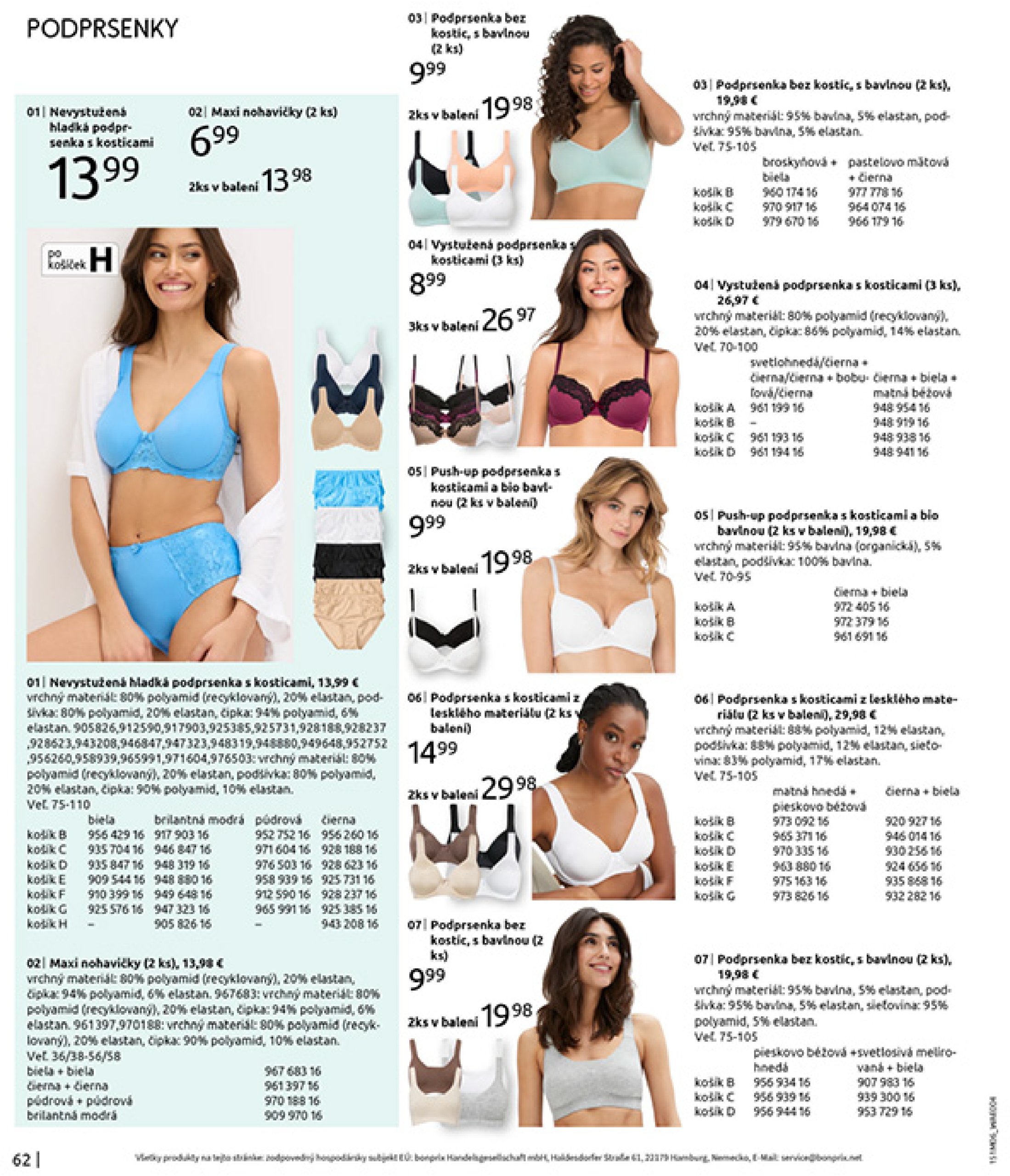 bonprix - Leták Bonprix - Letné odporúčanie platný od 16.07. do 25.08. - page: 64 bonprix - Leták Bonprix - Letné odporúčanie platný od 16.07. do 25.08. - page: 64