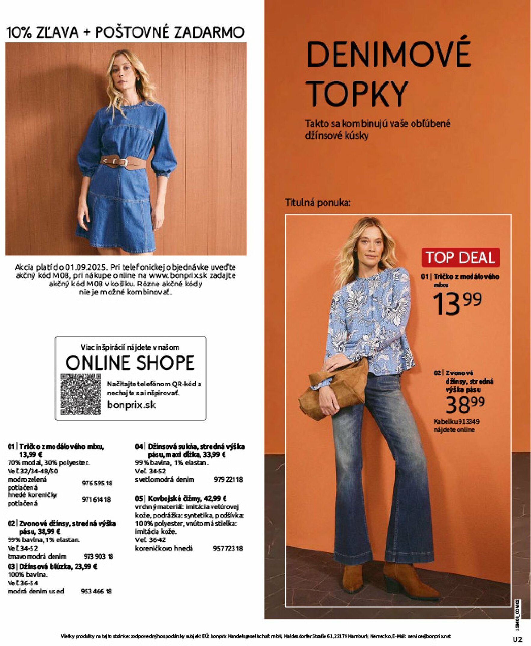 bonprix - Leták Bonprix - Comeback 70 roky platný od 02.09. do 13.10. - page: 2