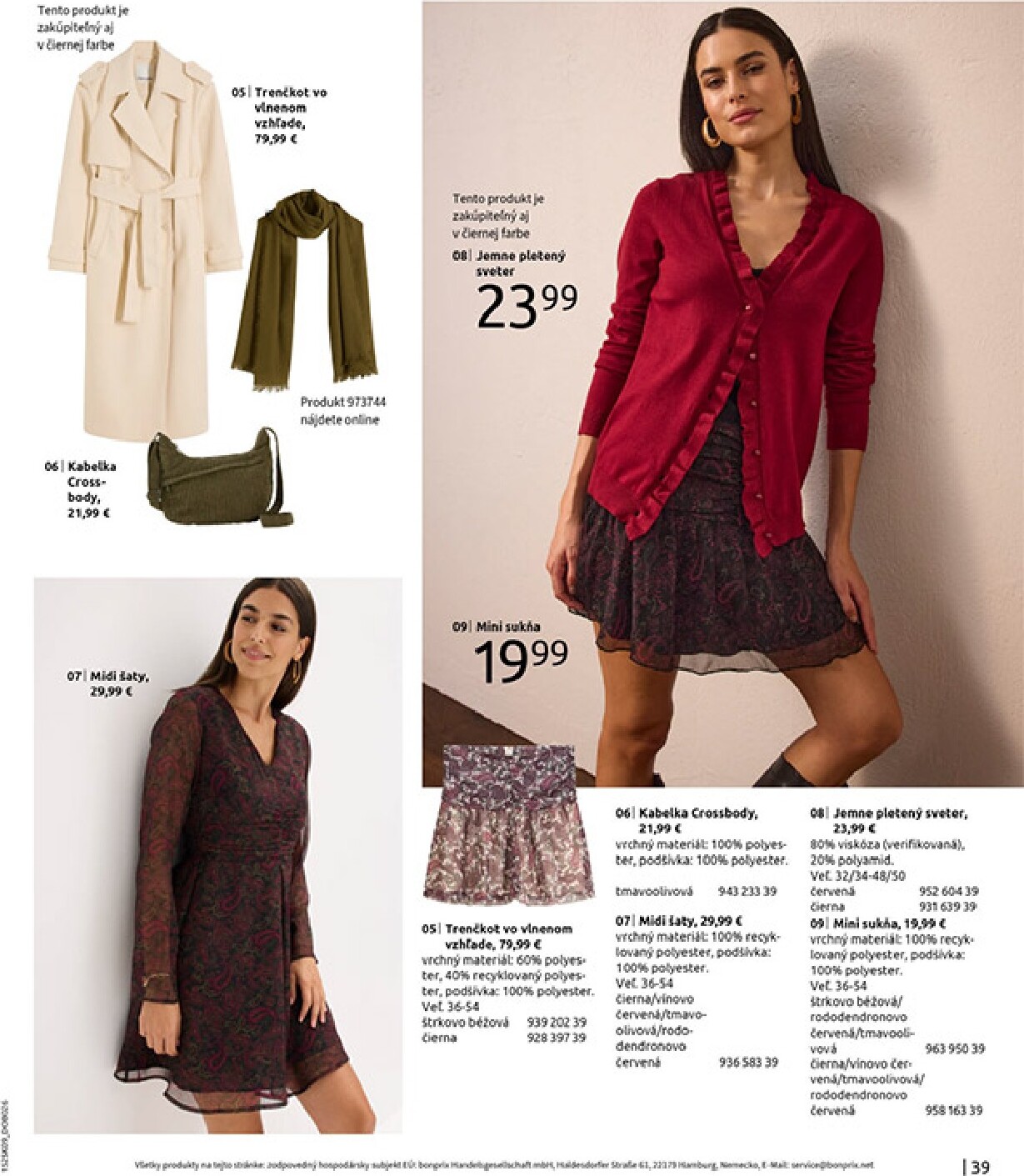 bonprix - Leták Bonprix - Jemná zmena obdobia platný od 23.09. do 03.11. - page: 41
