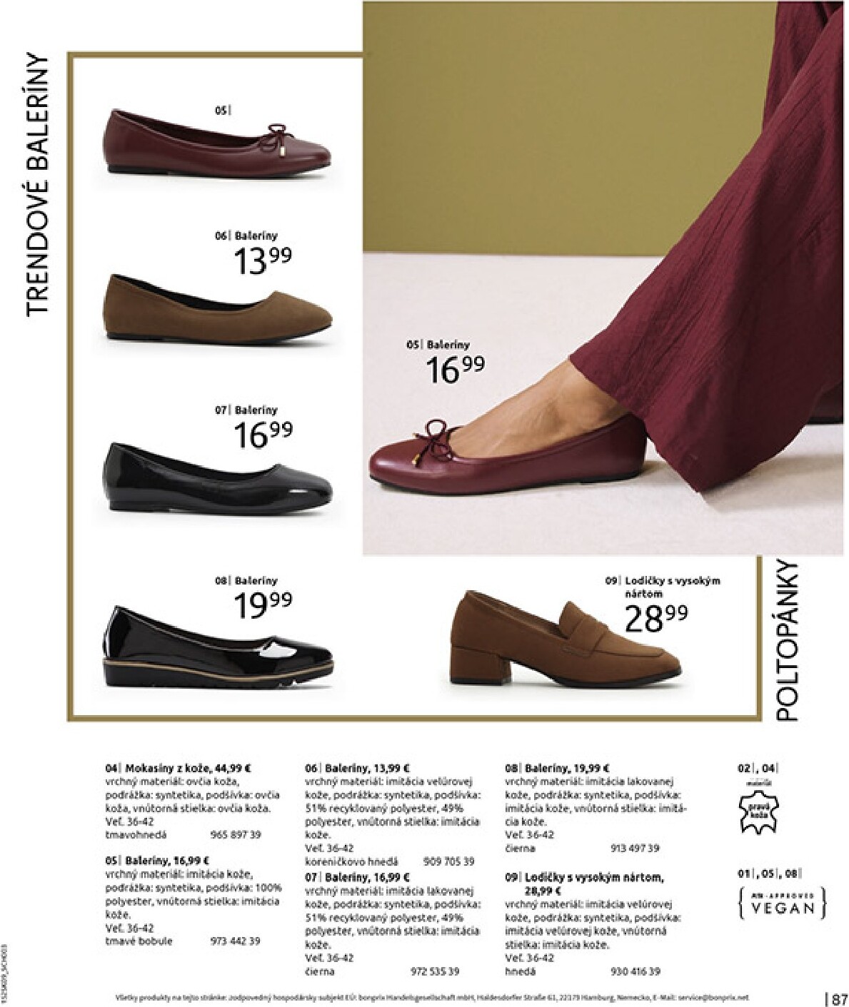 bonprix - Leták Bonprix - Jemná zmena obdobia platný od 23.09. do 03.11. - page: 89
