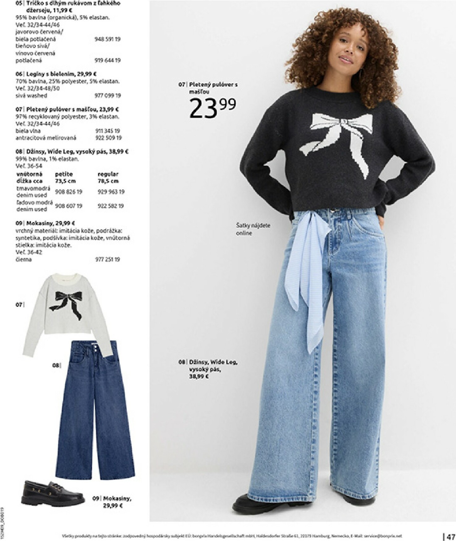 bonprix - Leták Bonprix - Mestská ležérnosť platný od 23.10. do 18.11. - page: 49