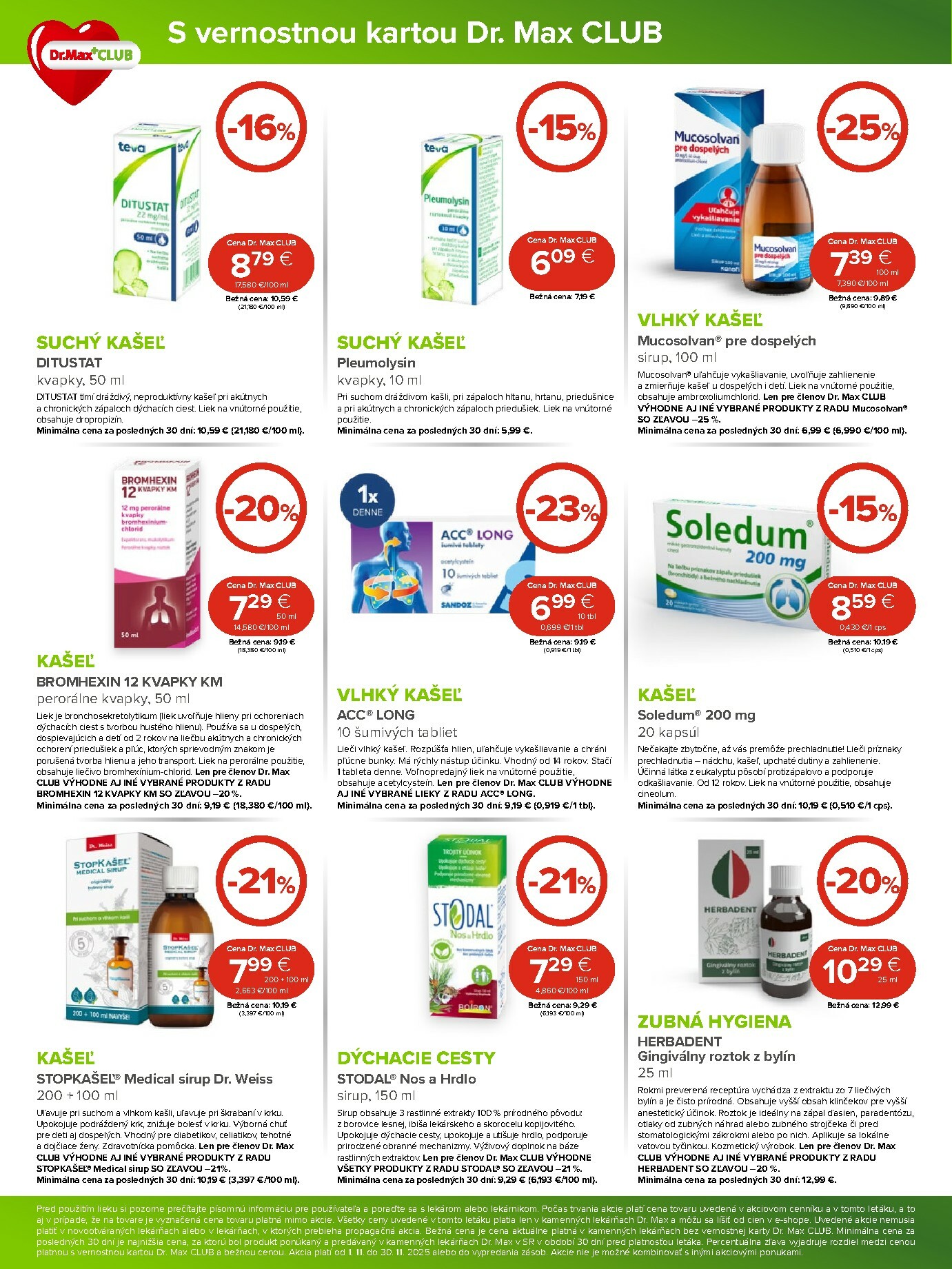 dr-max - Leták Dr. Max platný od 01.11. do 30.11. - page: 4