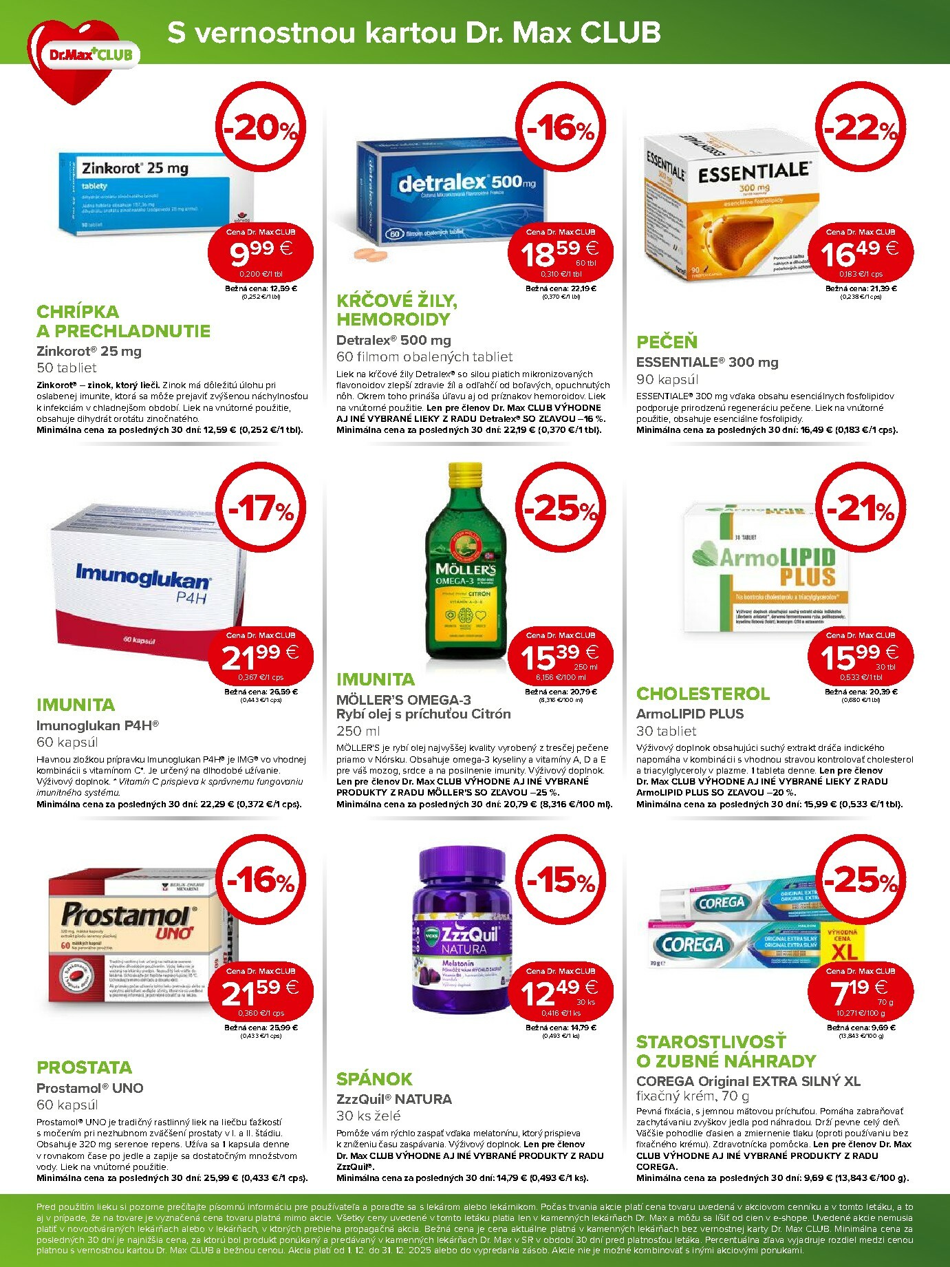 dr-max - Leták Dr. Max platný od 01.12. do 31.12. - page: 8