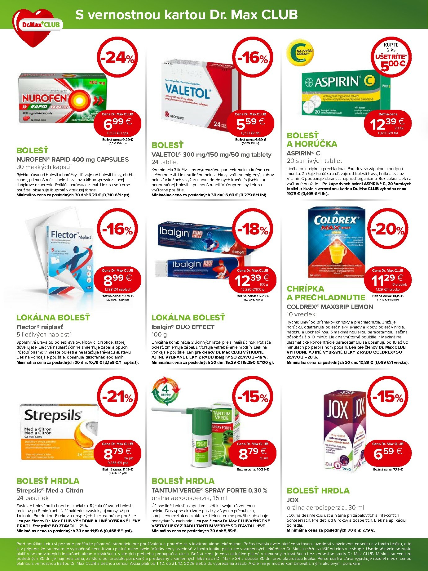 dr-max - Leták Dr. Max platný od 01.12. do 31.12. - page: 2