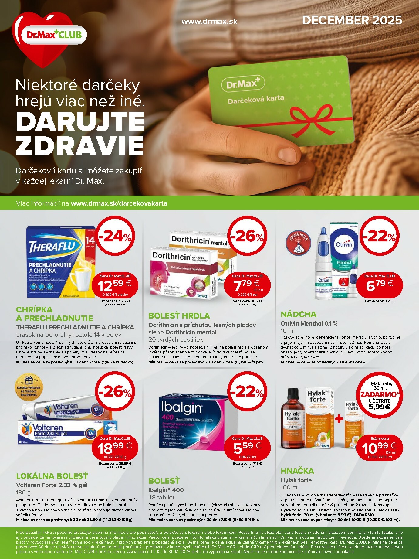 dr-max - Leták Dr. Max platný od 01.12. do 31.12.