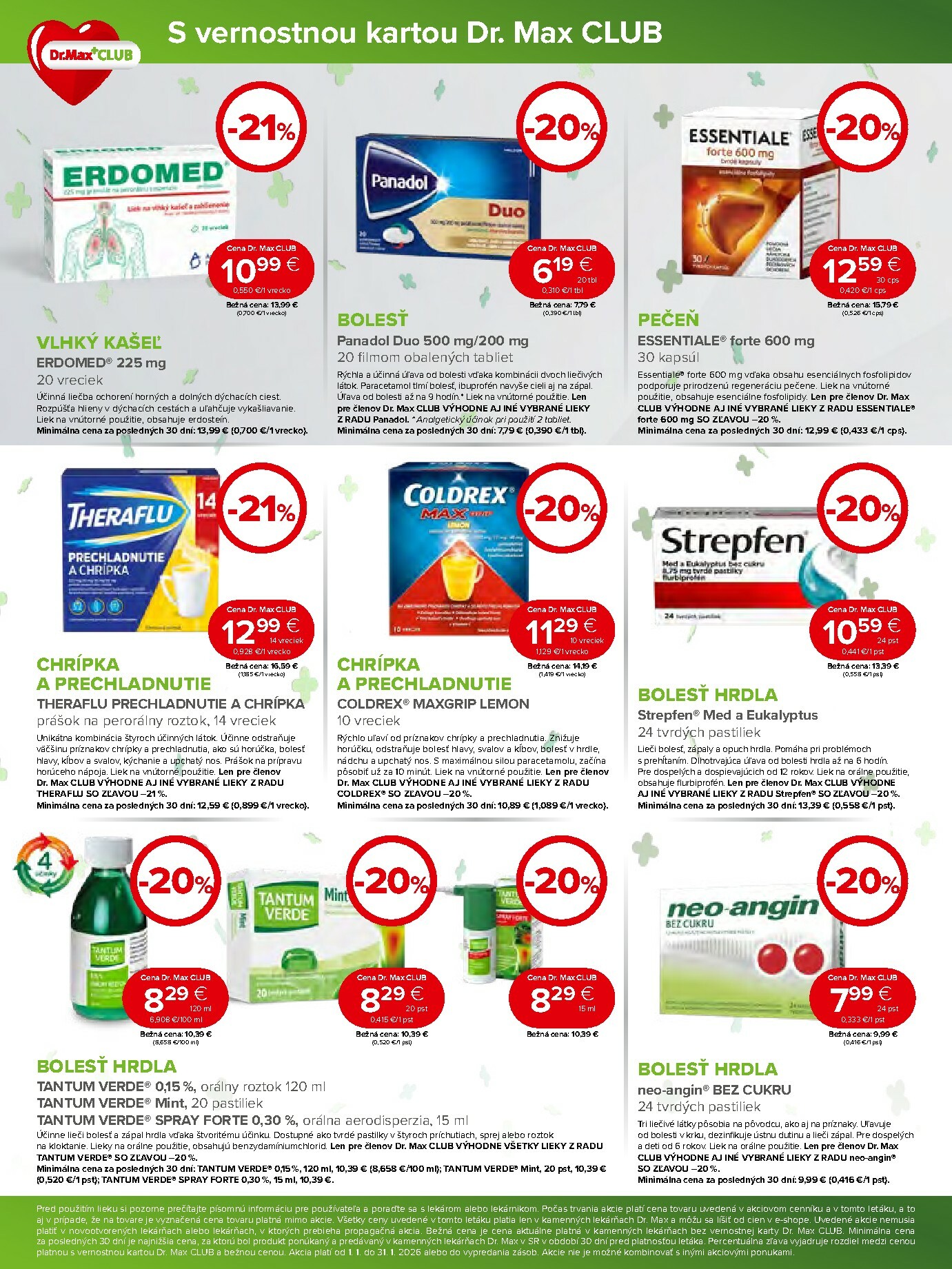 dr-max - Leták Dr. Max platný od 02.01. do 31.01. - page: 3