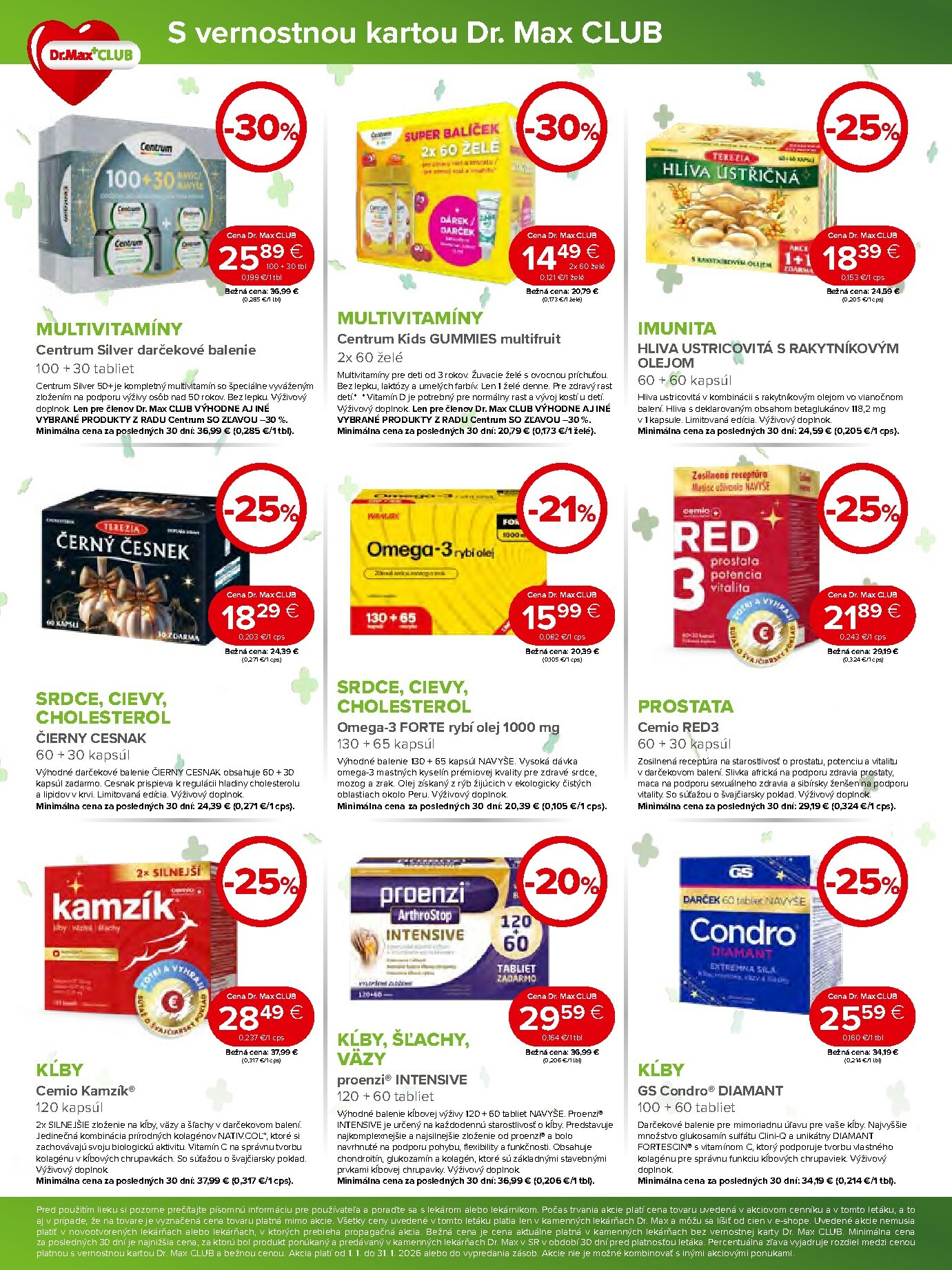 dr-max - Leták Dr. Max platný od 02.01. do 31.01. - page: 9