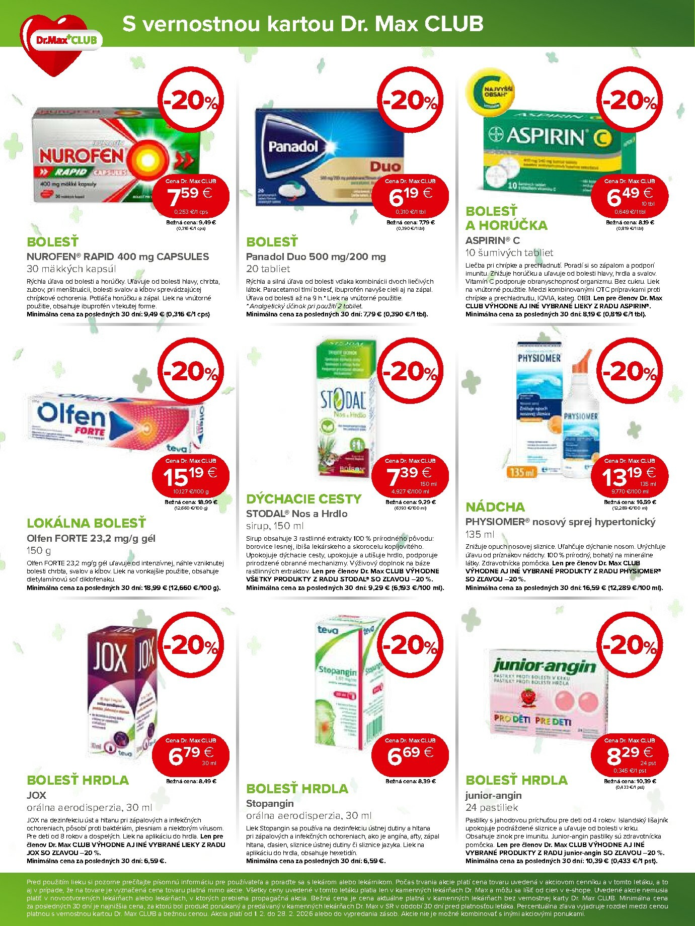dr-max - Leták Dr. Max platný od 01.02.2026 do 28.02.2026 - page: 4