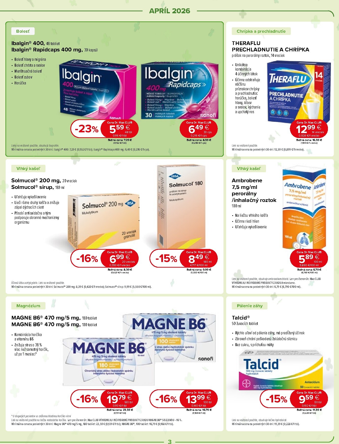 dr-max - Leták Dr. Max platný od 01.04.2026 do 30.04.2026 - page: 3