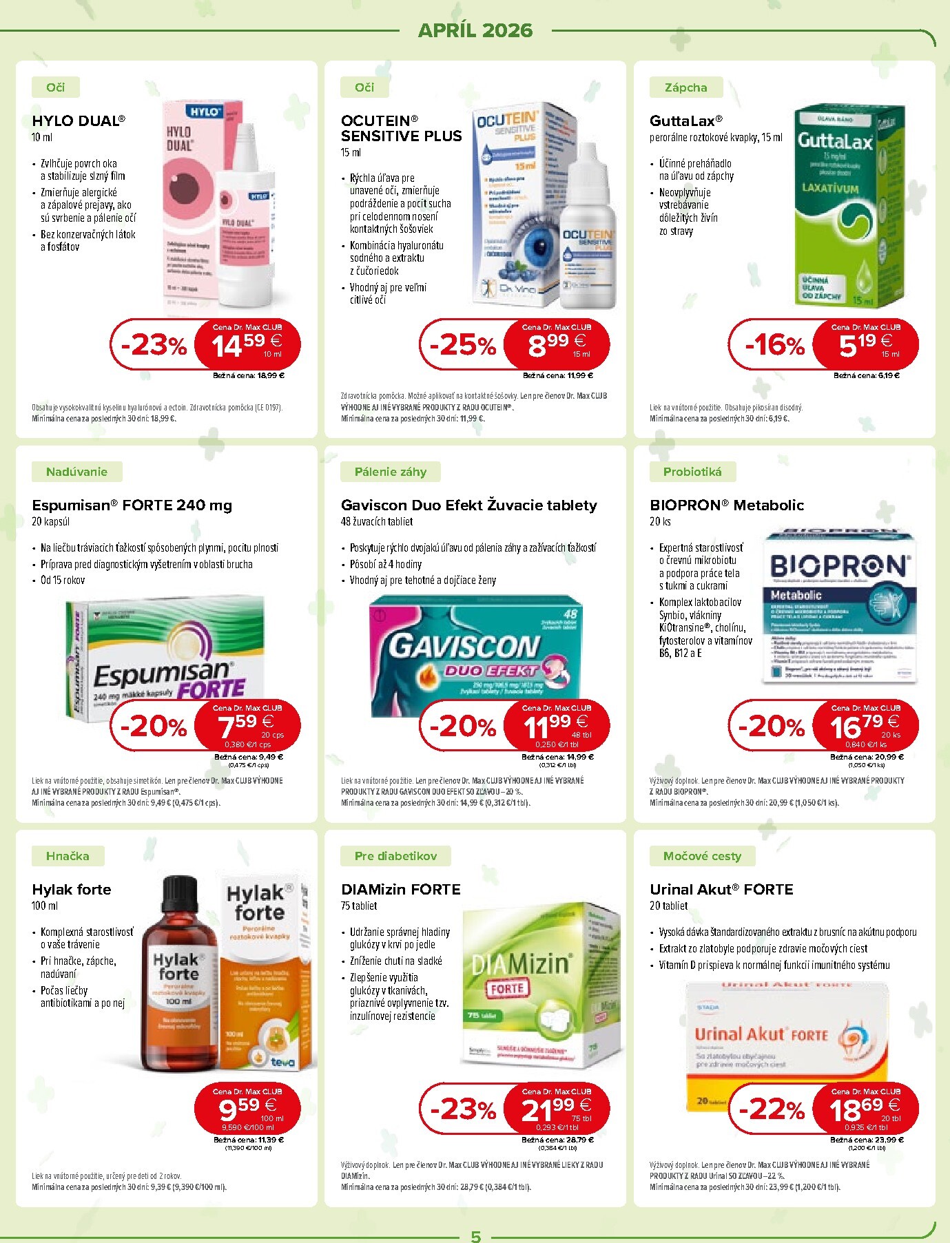 dr-max - Leták Dr. Max platný od 01.04.2026 do 30.04.2026 - page: 5