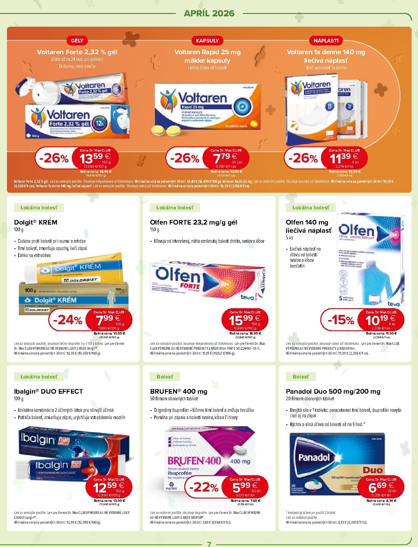 dr-max - Leták Dr. Max platný od 01.04.2026 do 30.04.2026 - page: 7
