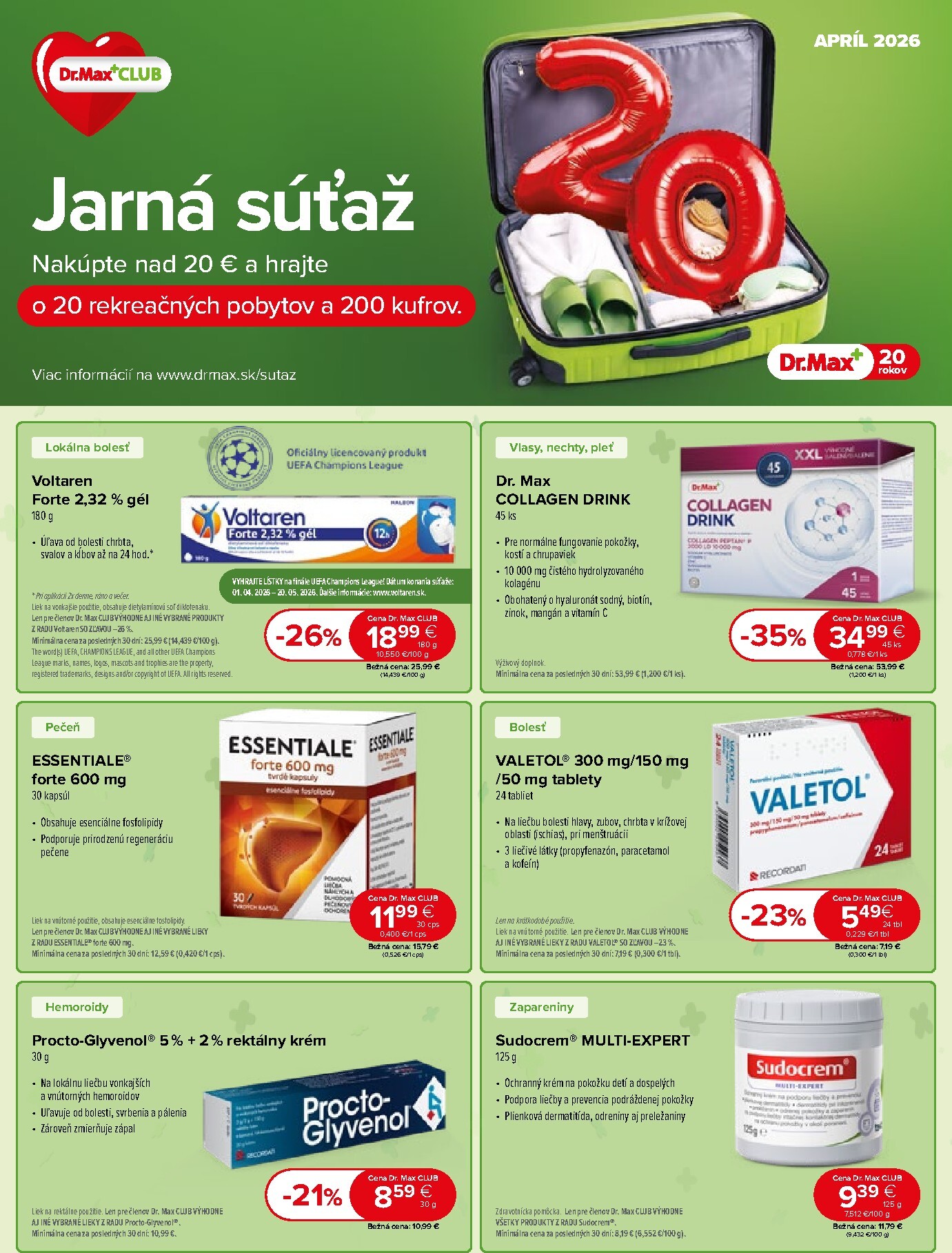 dr-max - Leták Dr. Max platný od 01.04.2026 do 30.04.2026 - page: 1