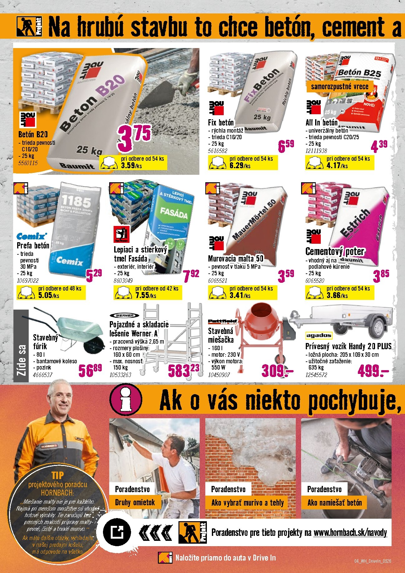 hornbach - Aktuálny HORNBACH - Drive In leták od stredy, 20.05.2026 do stredy, 03.06.2026 - page: 4