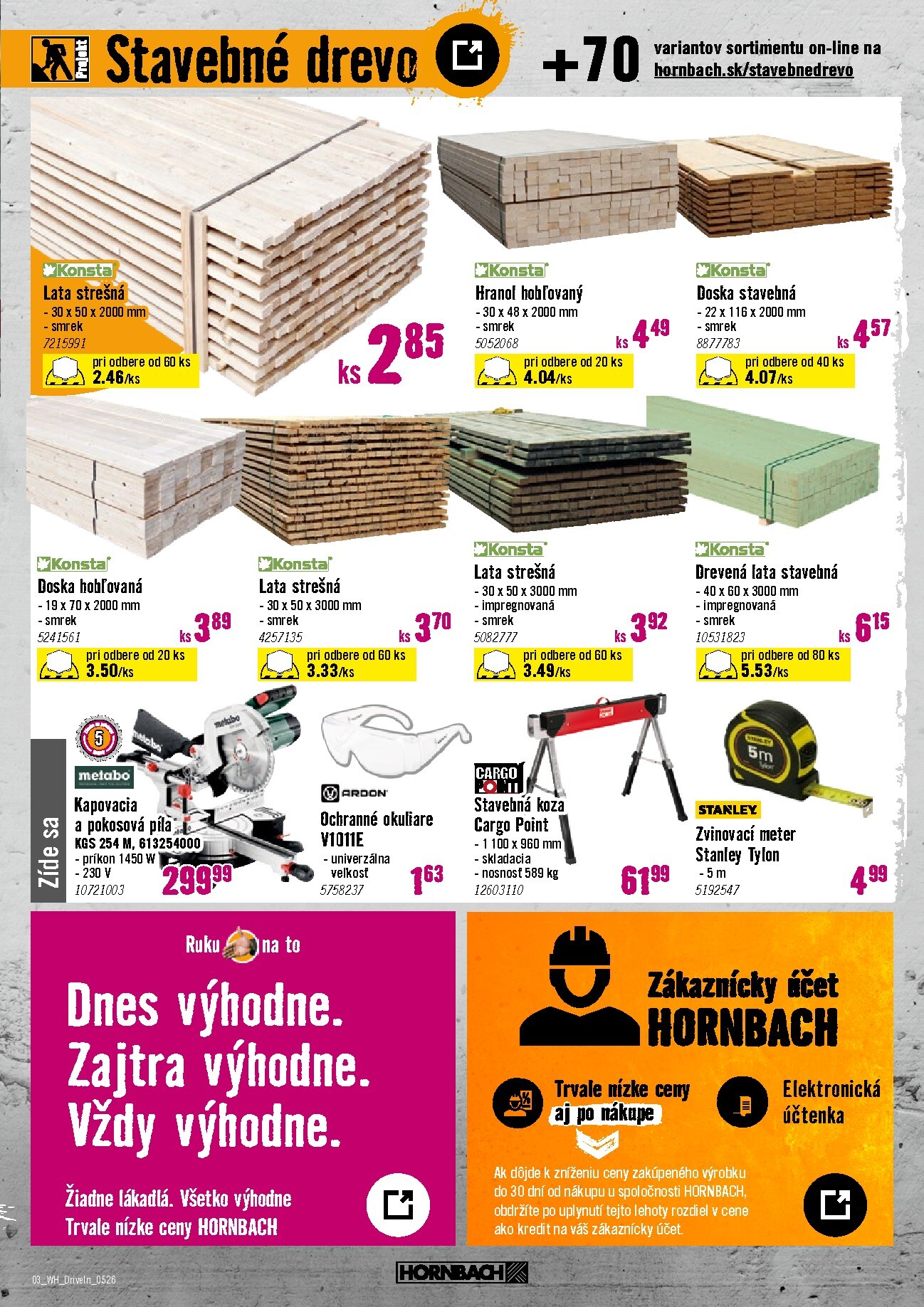 hornbach - Aktuálny HORNBACH - Drive In leták od stredy, 20.05.2026 do stredy, 03.06.2026 - page: 3