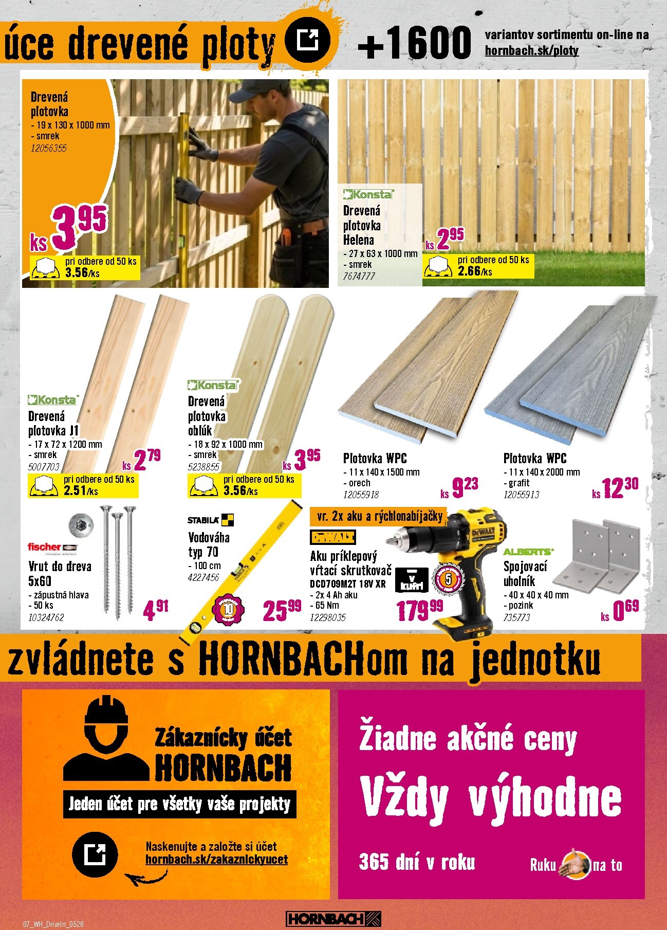 hornbach - Aktuálny HORNBACH - Drive In leták od stredy, 20.05.2026 do stredy, 03.06.2026 - page: 7