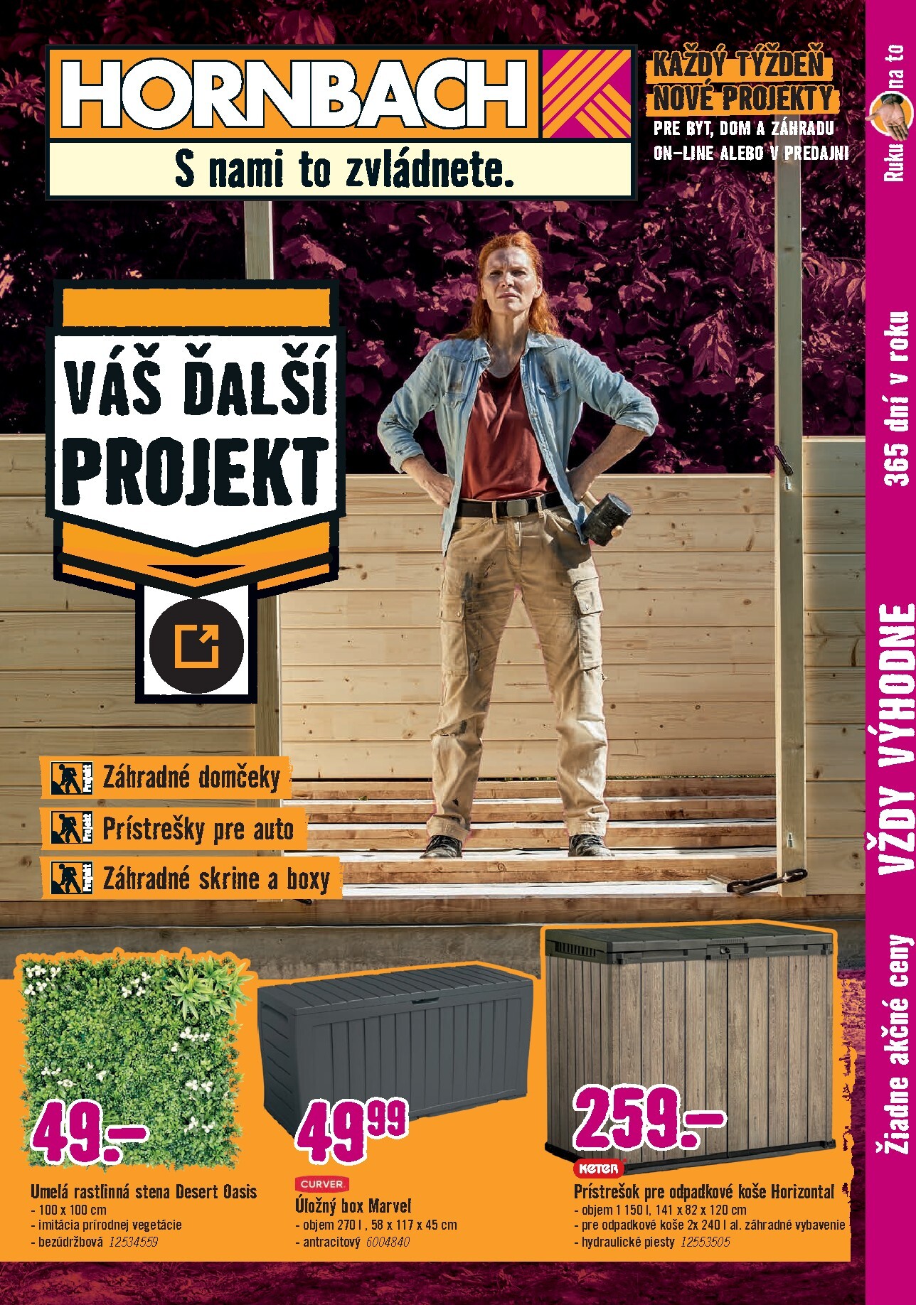 hornbach - Aktuálny HORNBACH - Zahradné stavebniny leták od stredy, 27.05.2026 do stredy, 10.06.2026