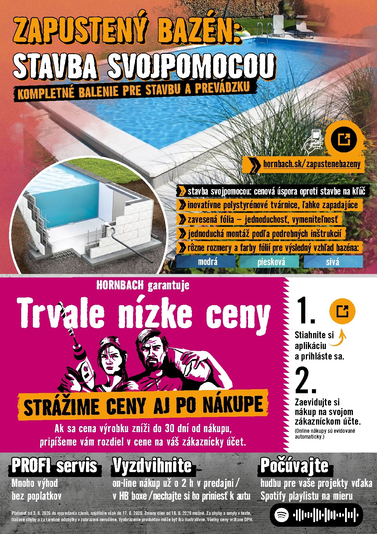 hornbach - Aktuálny HORNBACH - Bazény leták od stredy, 03.06.2026 do stredy, 17.06.2026 - page: 10