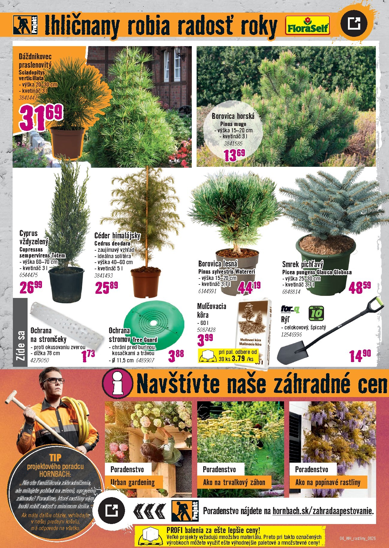 hornbach - Aktuálny HORNBACH - Vonkajšie rastliny leták od stredy, 10.06.2026 do stredy, 24.06.2026 - page: 4