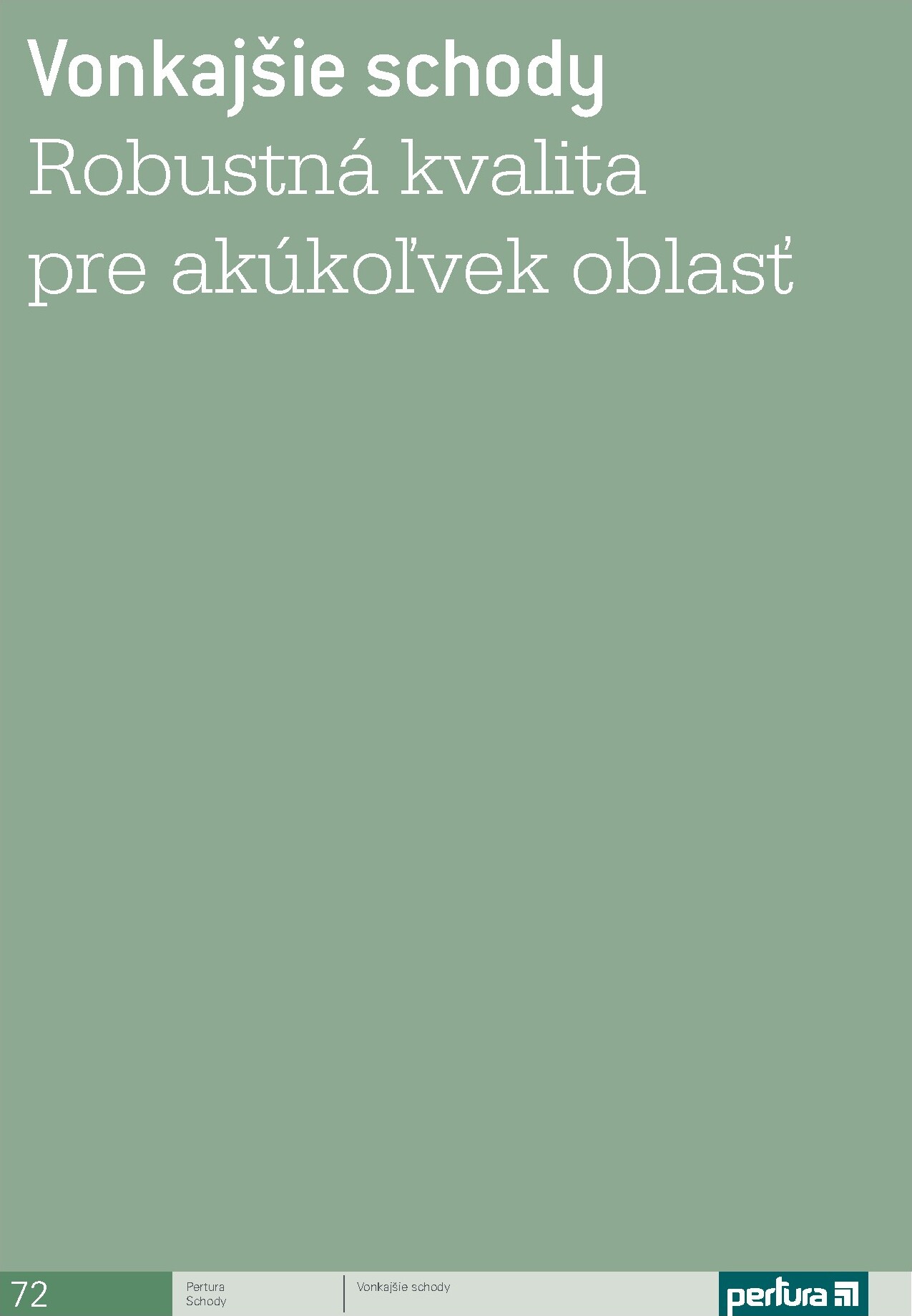 hornbach - Aktuálny HORNBACH - Schody Pertura leták od utorka, 30.06.2026 do štvrtka, 31.12.2026 - page: 72