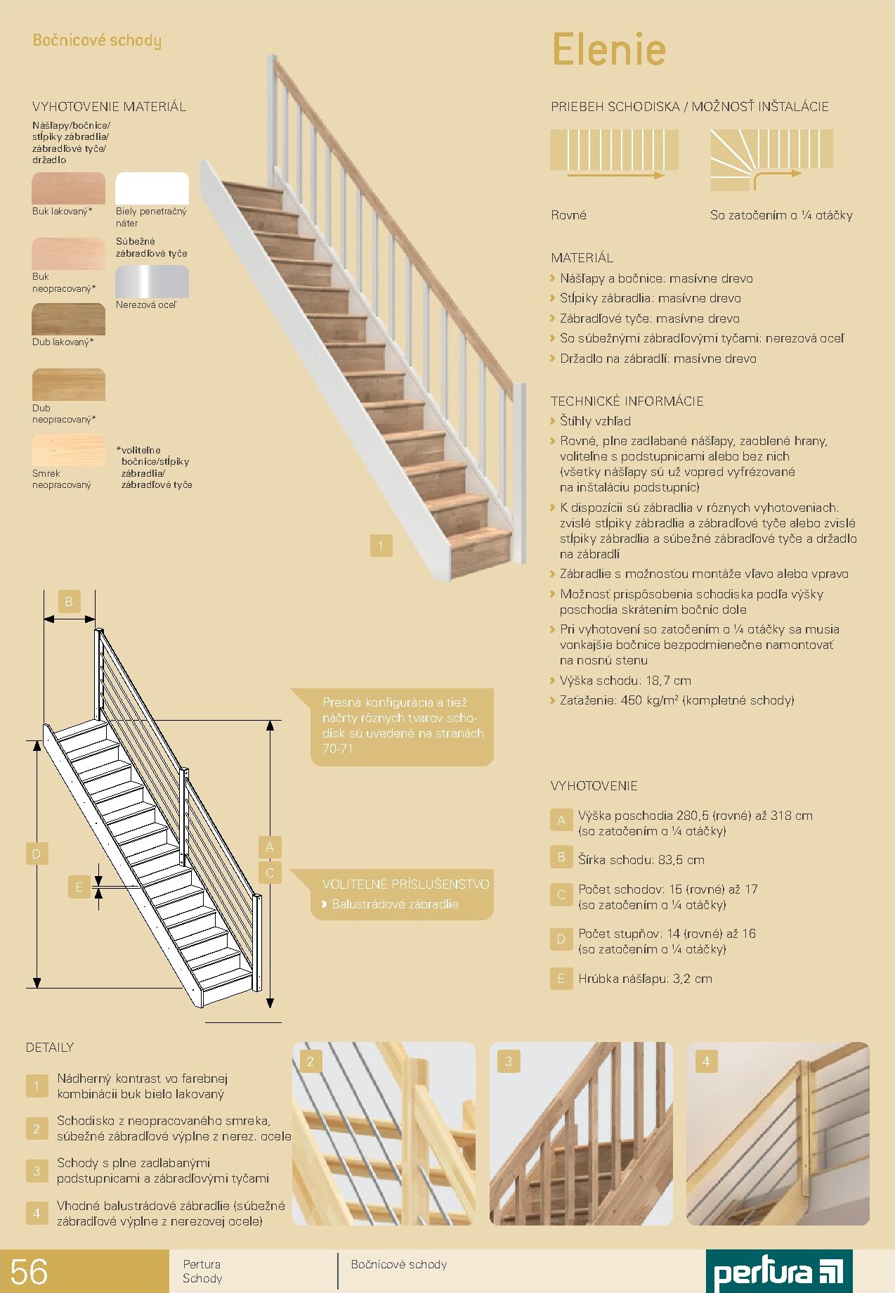 hornbach - Aktuálny HORNBACH - Schody Pertura leták od utorka, 30.06.2026 do štvrtka, 31.12.2026 - page: 56