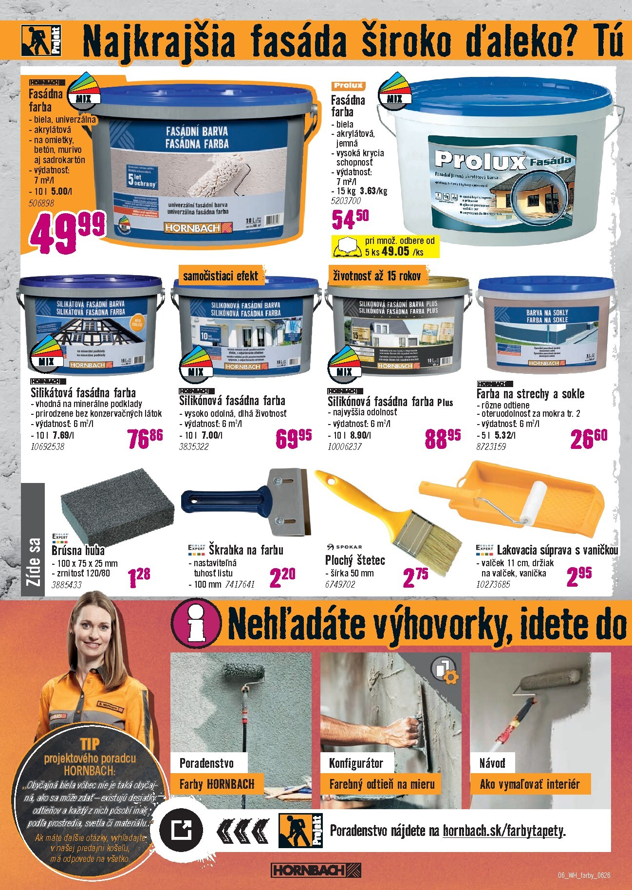 hornbach - Aktuálny HORNBACH - Farby leták od stredy, 24.06.2026 do stredy, 08.07.2026 - page: 6