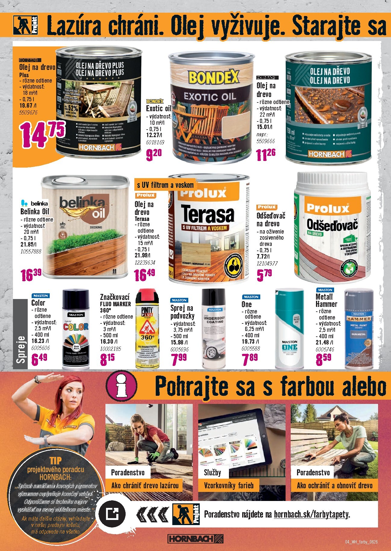 hornbach - Aktuálny HORNBACH - Farby leták od stredy, 24.06.2026 do stredy, 08.07.2026 - page: 4