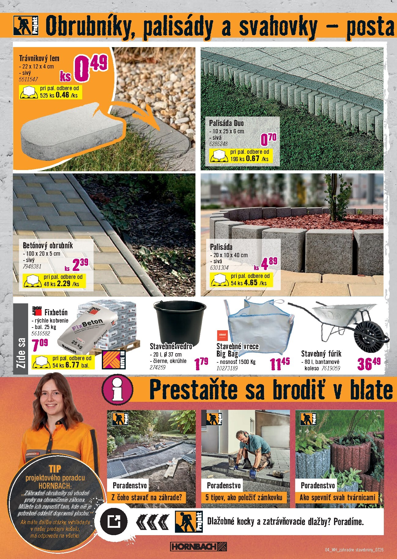 hornbach - Aktuálny HORNBACH - Zahradné stavebniny leták od stredy, 01.07.2026 do piatku, 31.07.2026 - page: 4
