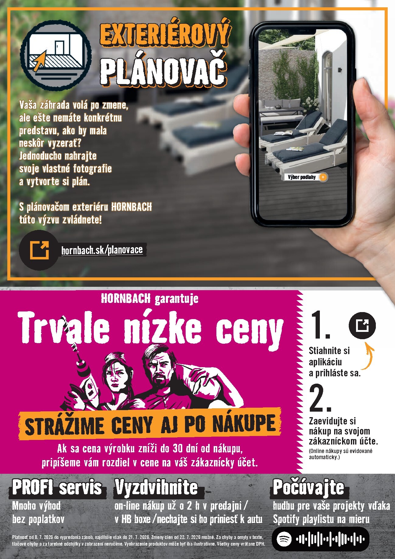 hornbach - Aktuálny HORNBACH - Zahradné stavebniny leták od stredy, 01.07.2026 do piatku, 31.07.2026 - page: 8
