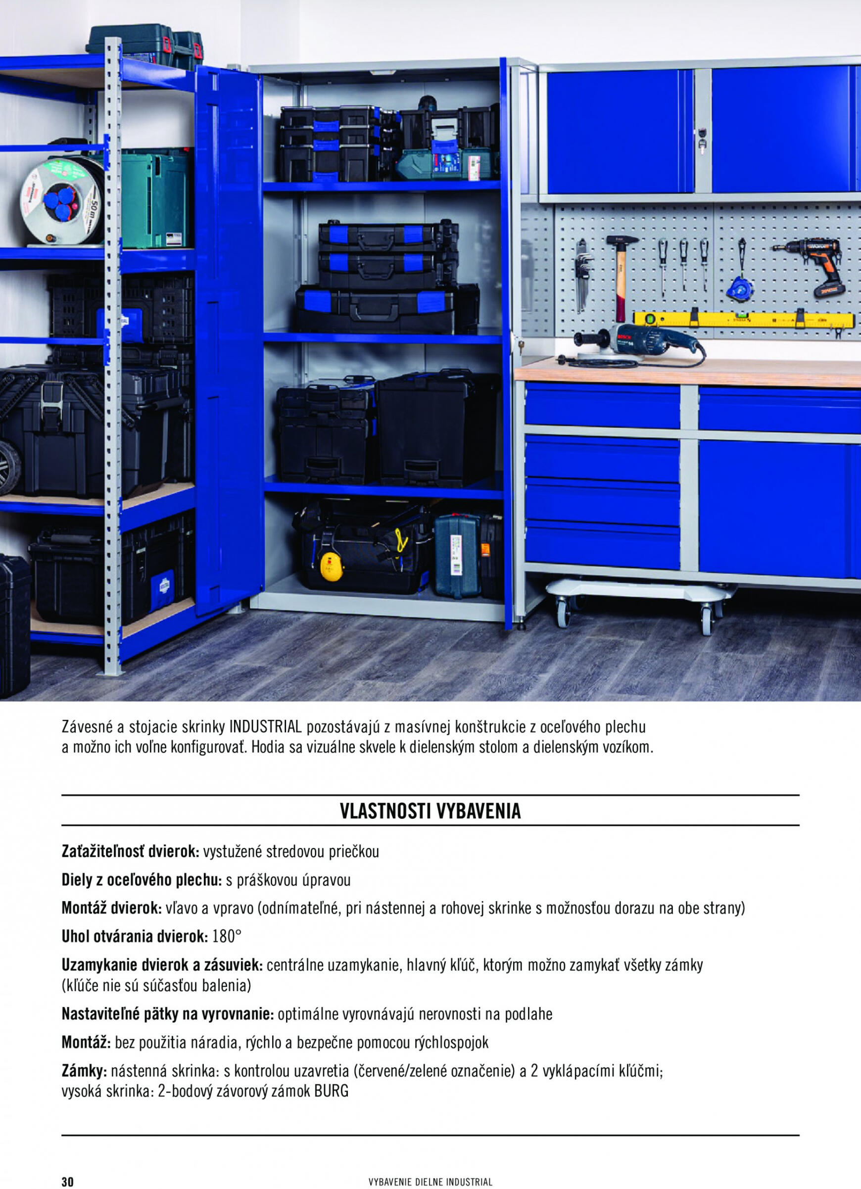 hornbach - Hornbach - INDUSTRIAL - Systém vybavenia dielne - page: 30