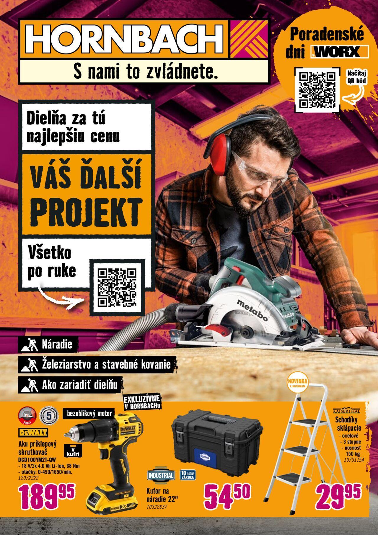 hornbach - Hornbach leták 09.10.2024 - 23.10.2024