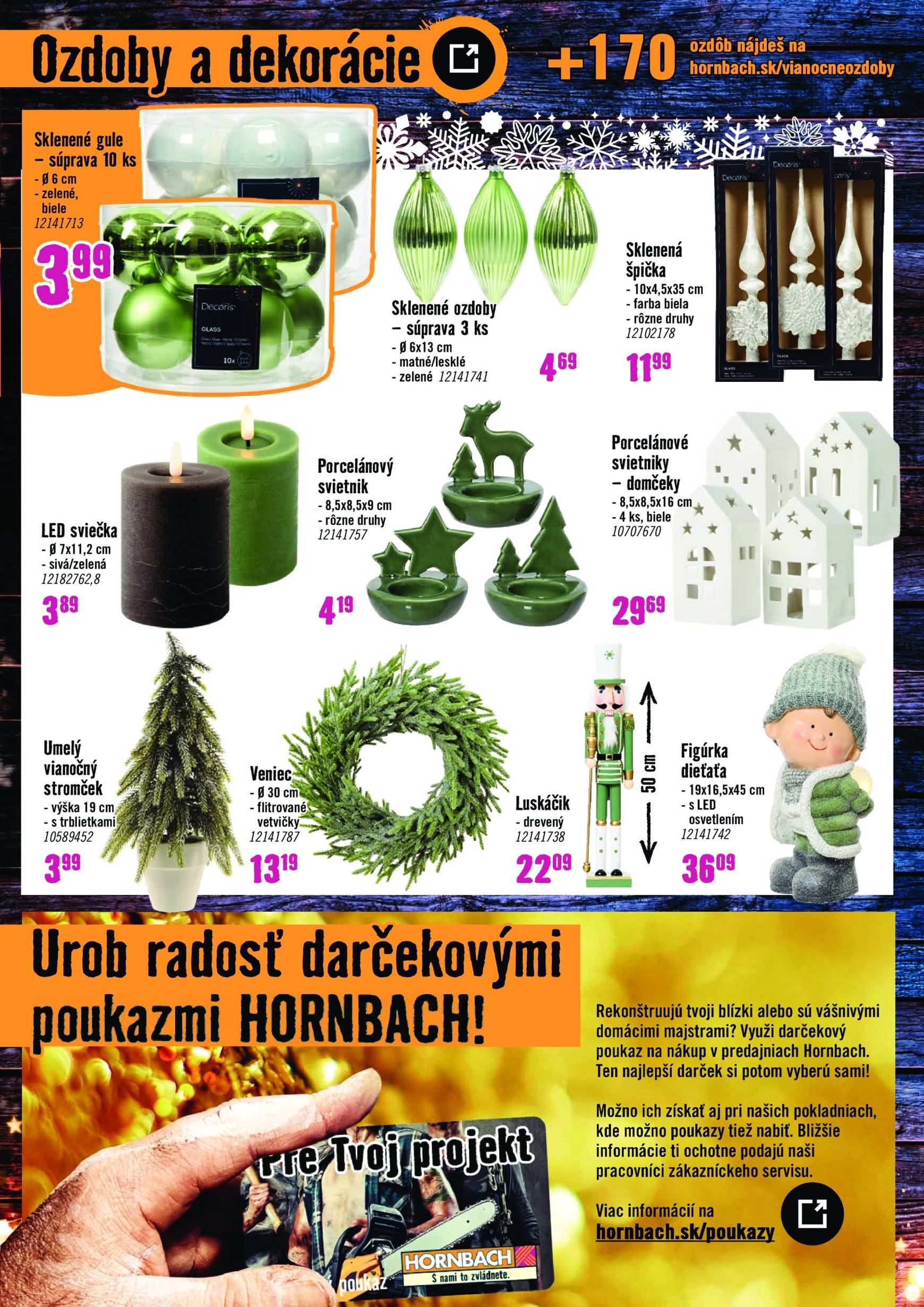 hornbach - HORNBACH - Vysnívané Vianoce leták platný od 30.10. - 13.11. - page: 3