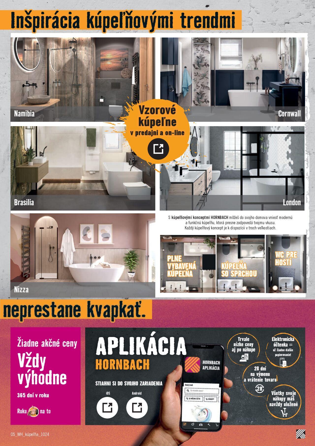 hornbach - Hornbach nová kúpeľňa 16.10.2024 - 31.10.2024 - page: 5