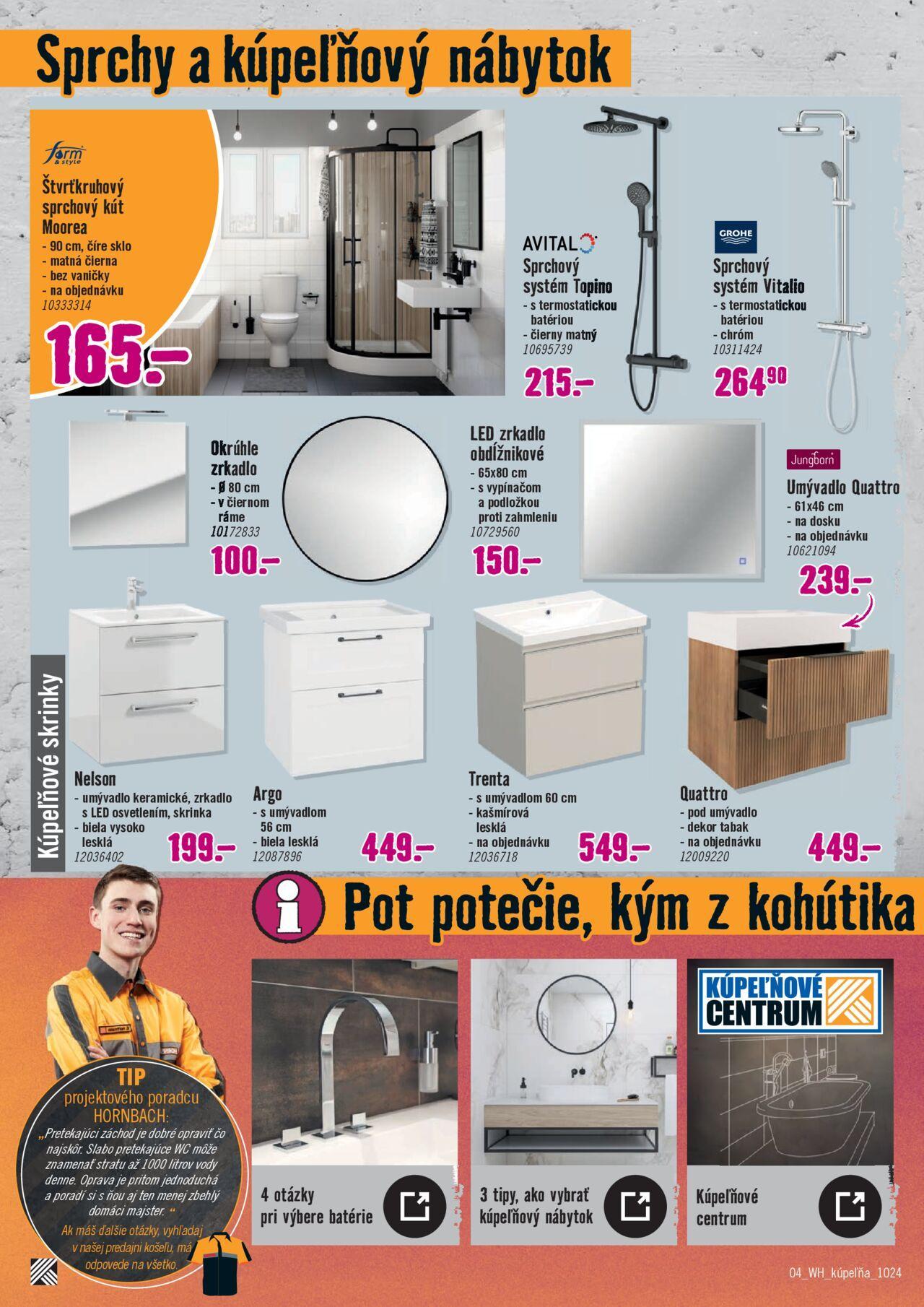 hornbach - Hornbach nová kúpeľňa 16.10.2024 - 31.10.2024 - page: 4