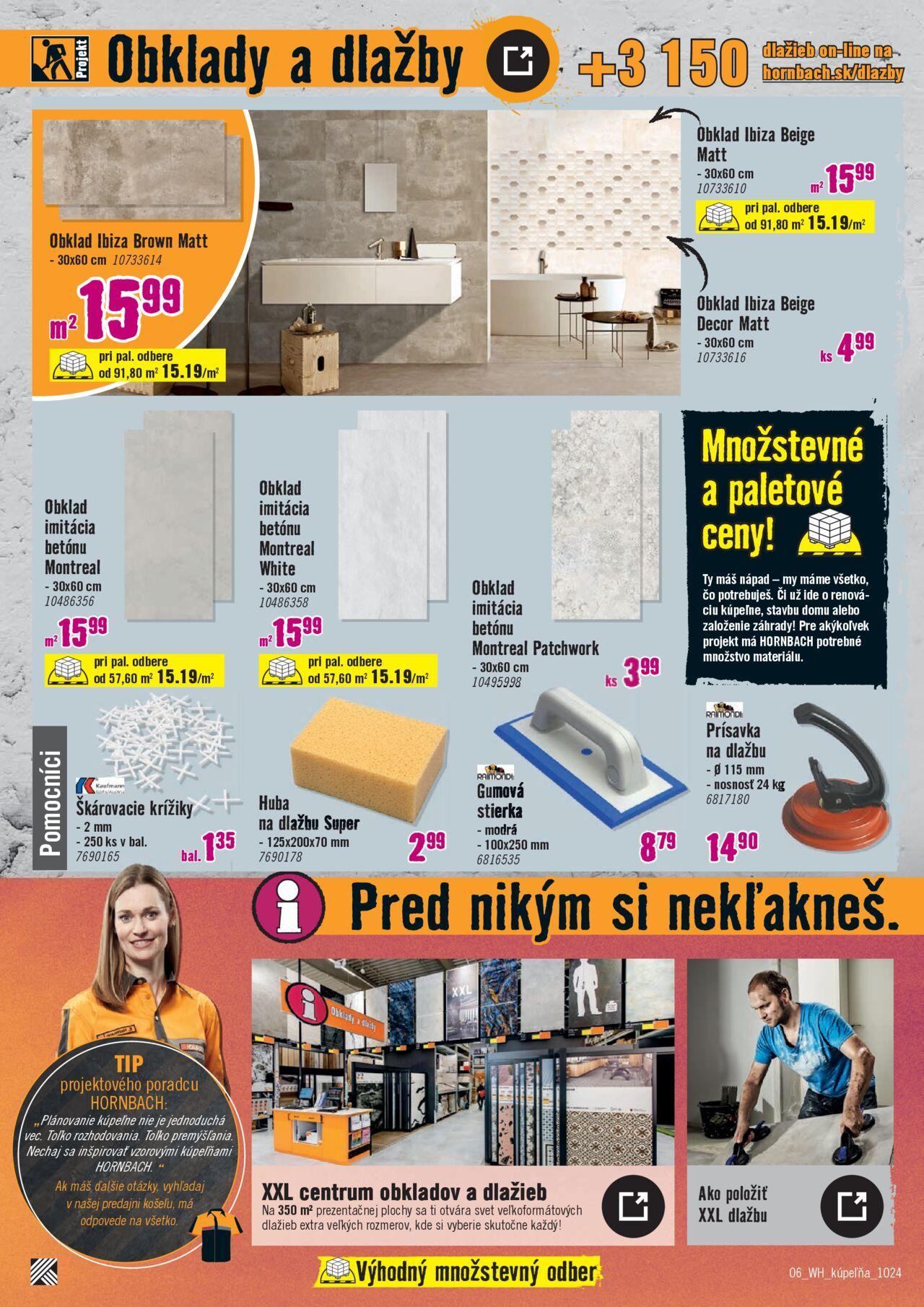 hornbach - Hornbach nová kúpeľňa 16.10.2024 - 31.10.2024 - page: 6