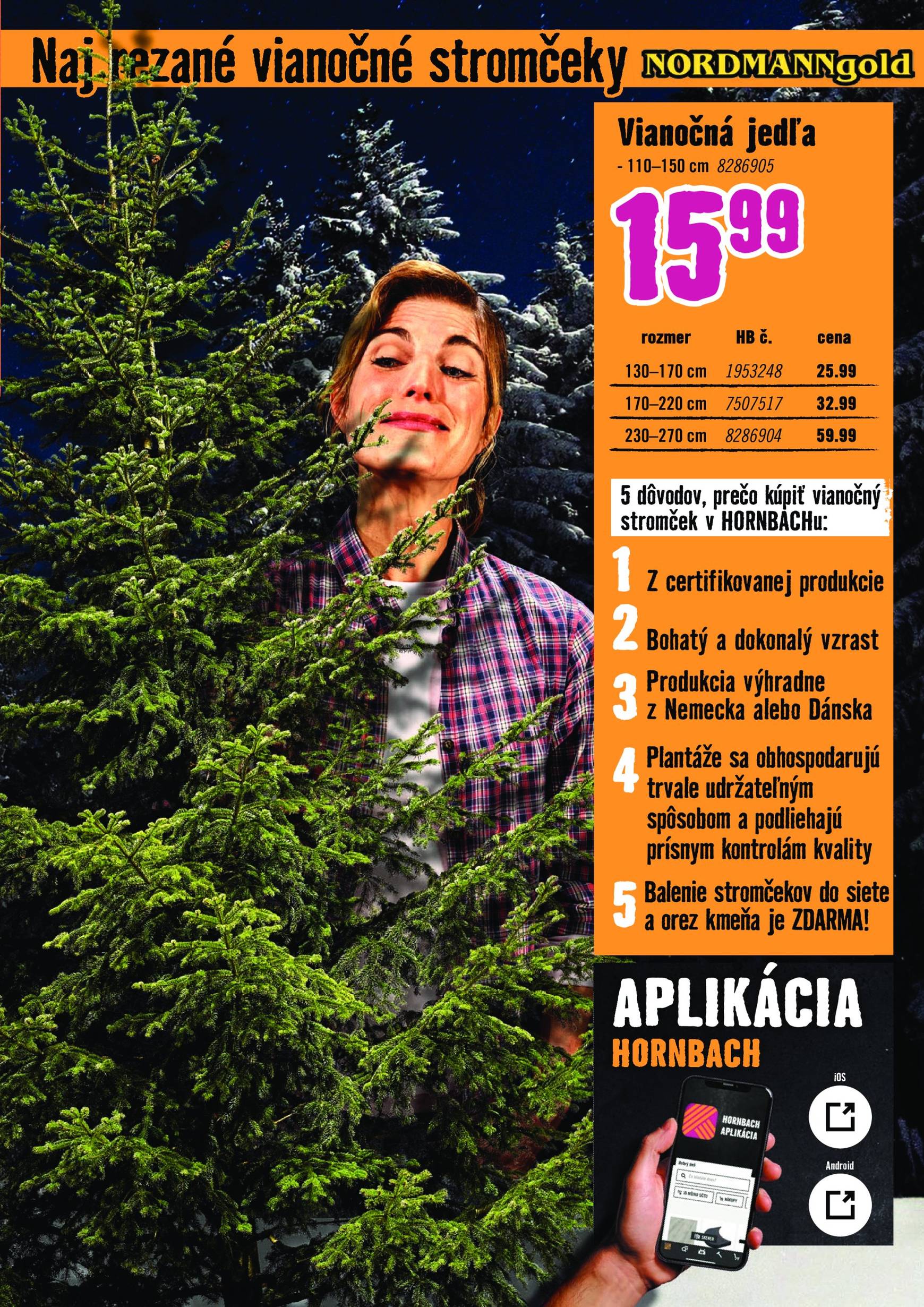 hornbach - HORNBACH - Vianočné stromčeky leták platný od 27.11. - 11.12. - page: 3