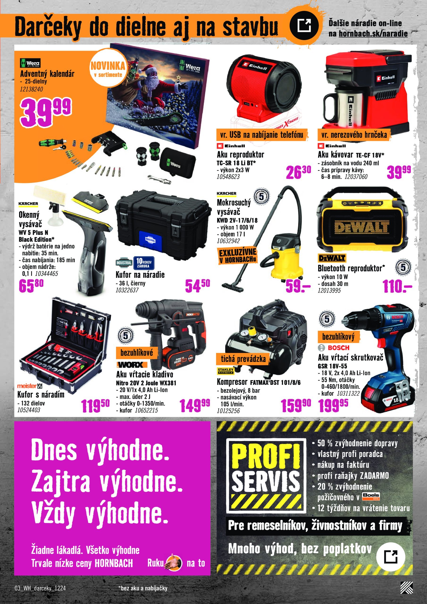 hornbach - HORNBACH - Vianočné darčeky leták platný od 11.12. - 24.12. - page: 3