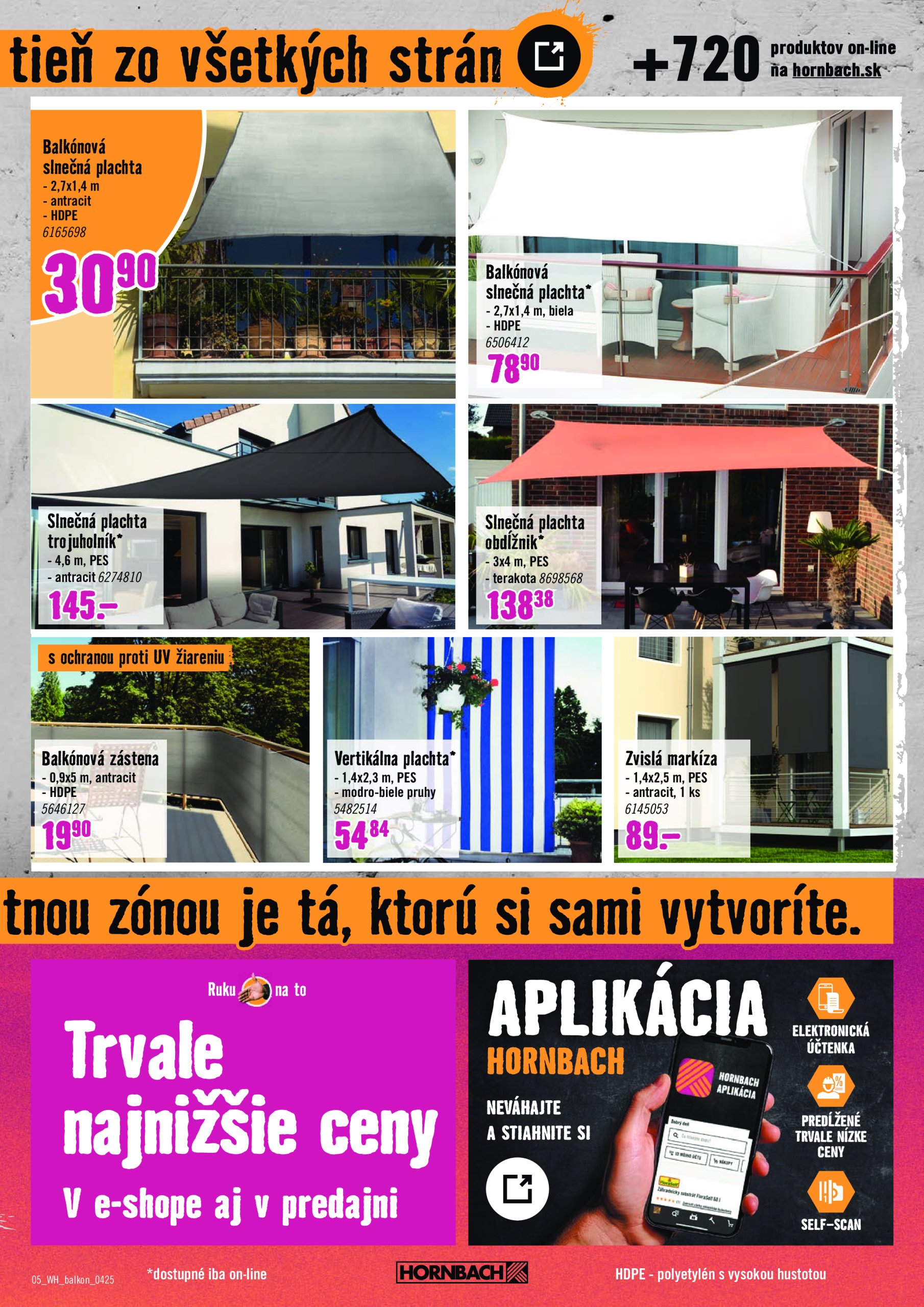 hornbach - HORNBACH - Balkón leták platný od 23.04. - 07.05. - page: 5