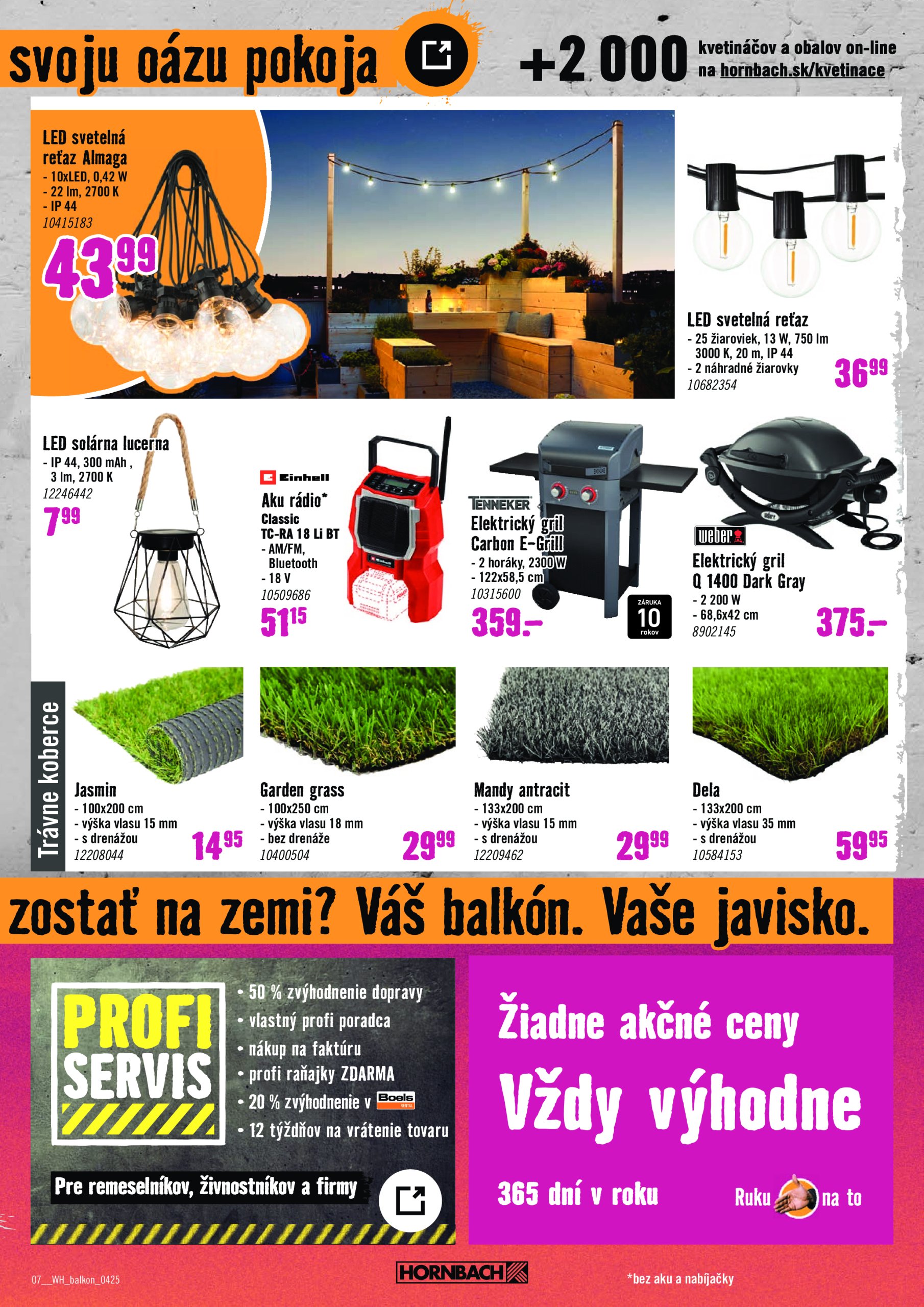 hornbach - HORNBACH - Balkón leták platný od 23.04. - 07.05. - page: 7