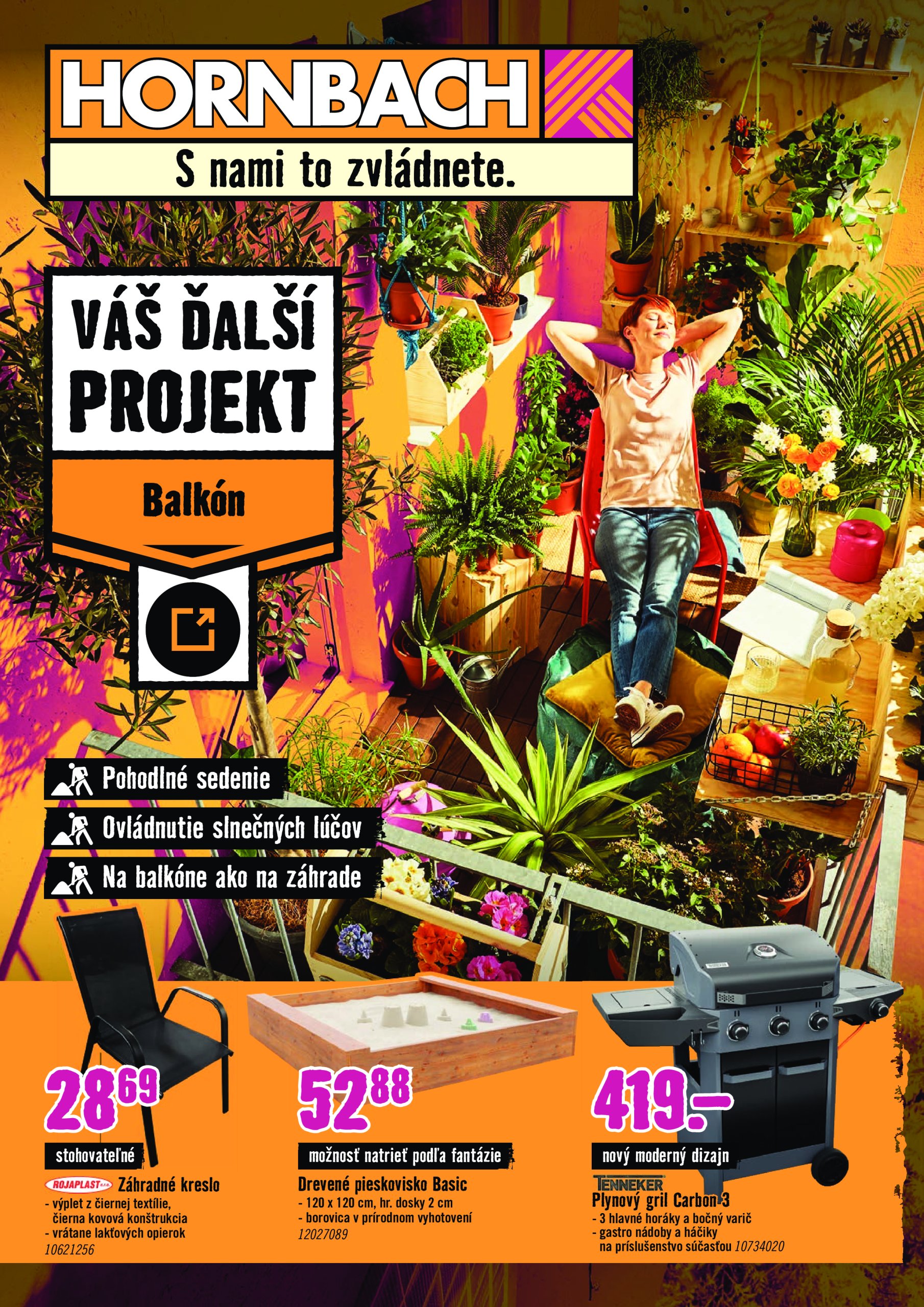 hornbach - HORNBACH - Balkón leták platný od 23.04. - 07.05.