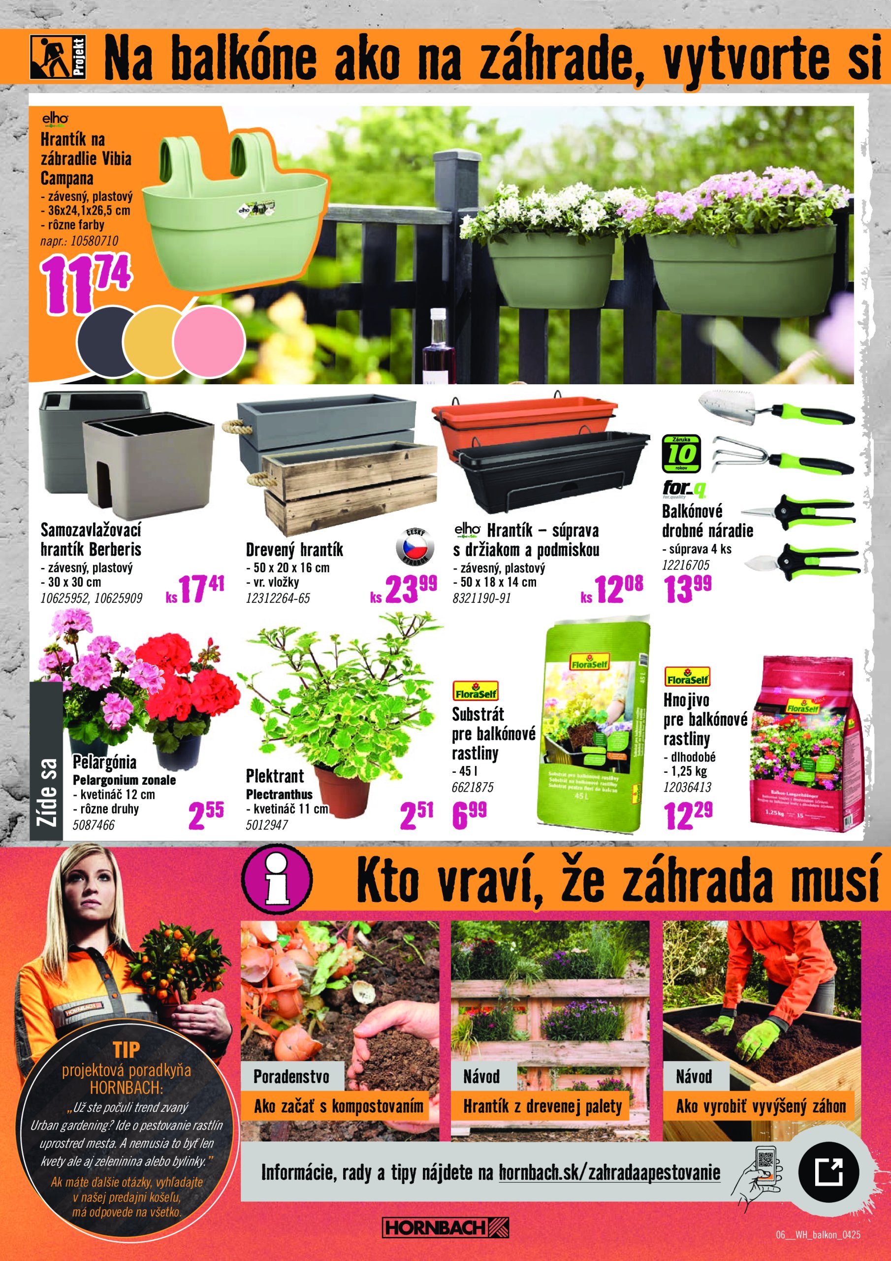 hornbach - HORNBACH - Balkón leták platný od 23.04. - 07.05. - page: 6