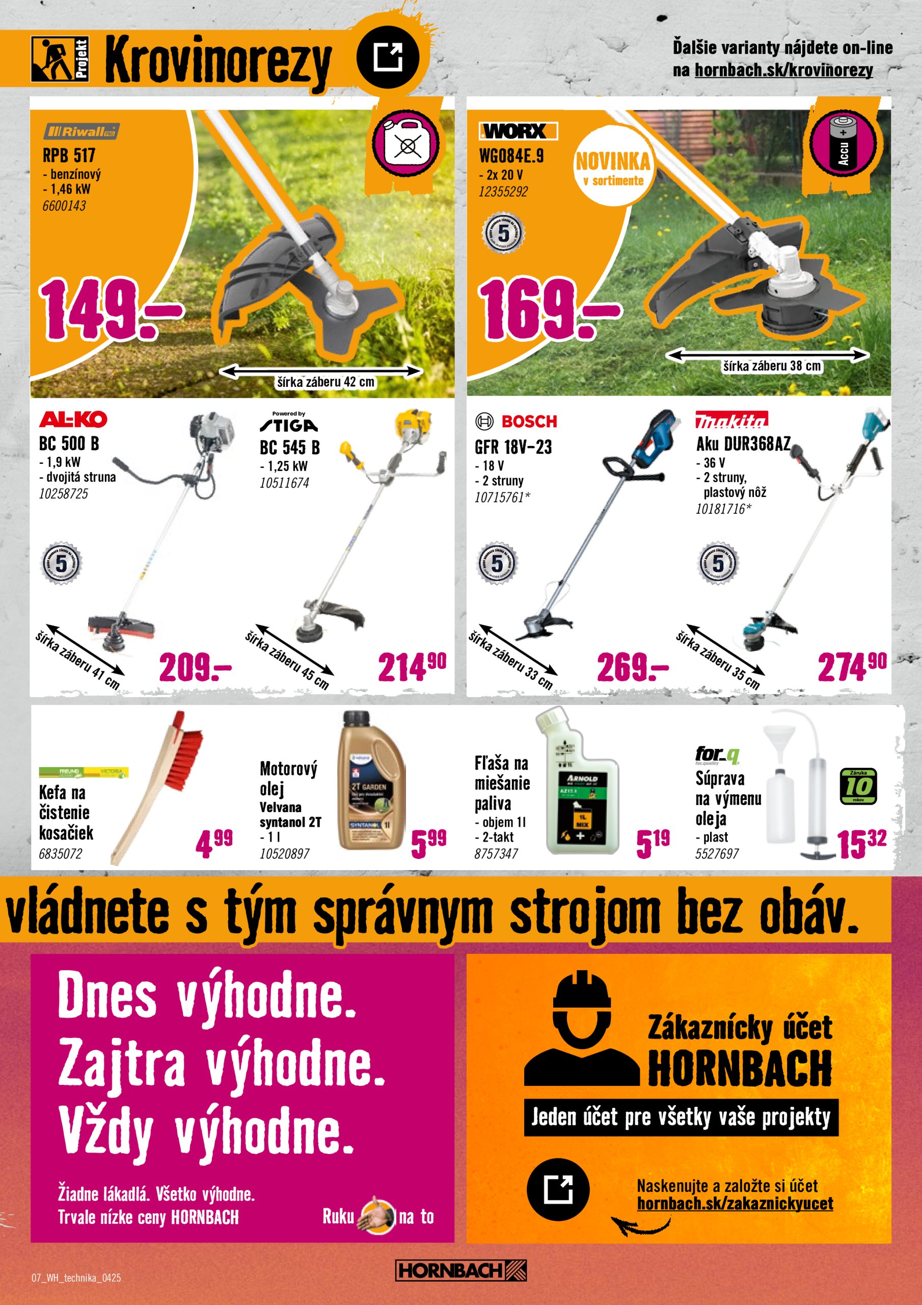 hornbach - HORNBACH - Trávnik ako zo žurnálu leták platný od 30.04. - 14.05. - page: 7