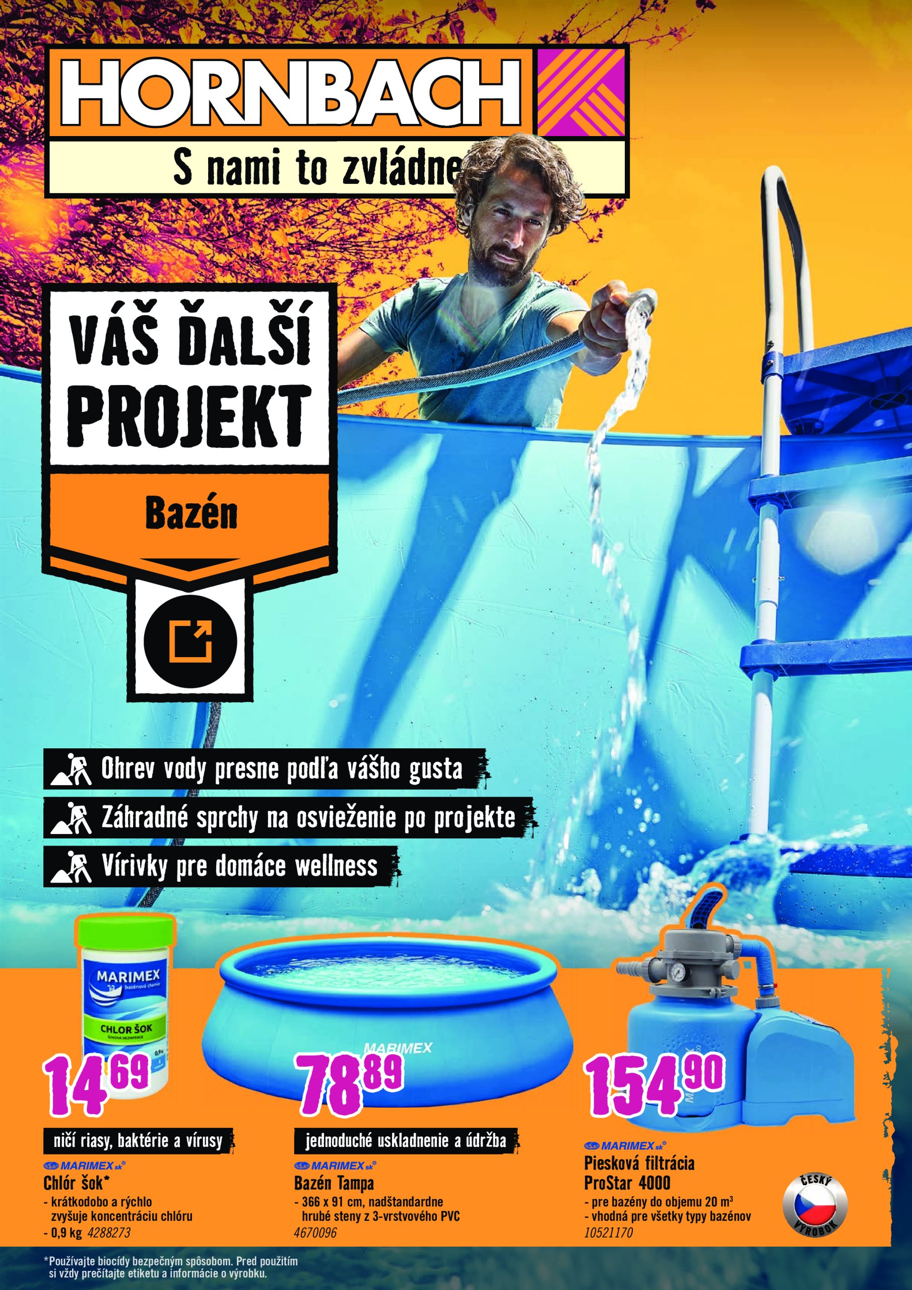 hornbach - Leták HORNBACH - Bazén platný od 04.06. do 18.06. - page: 1