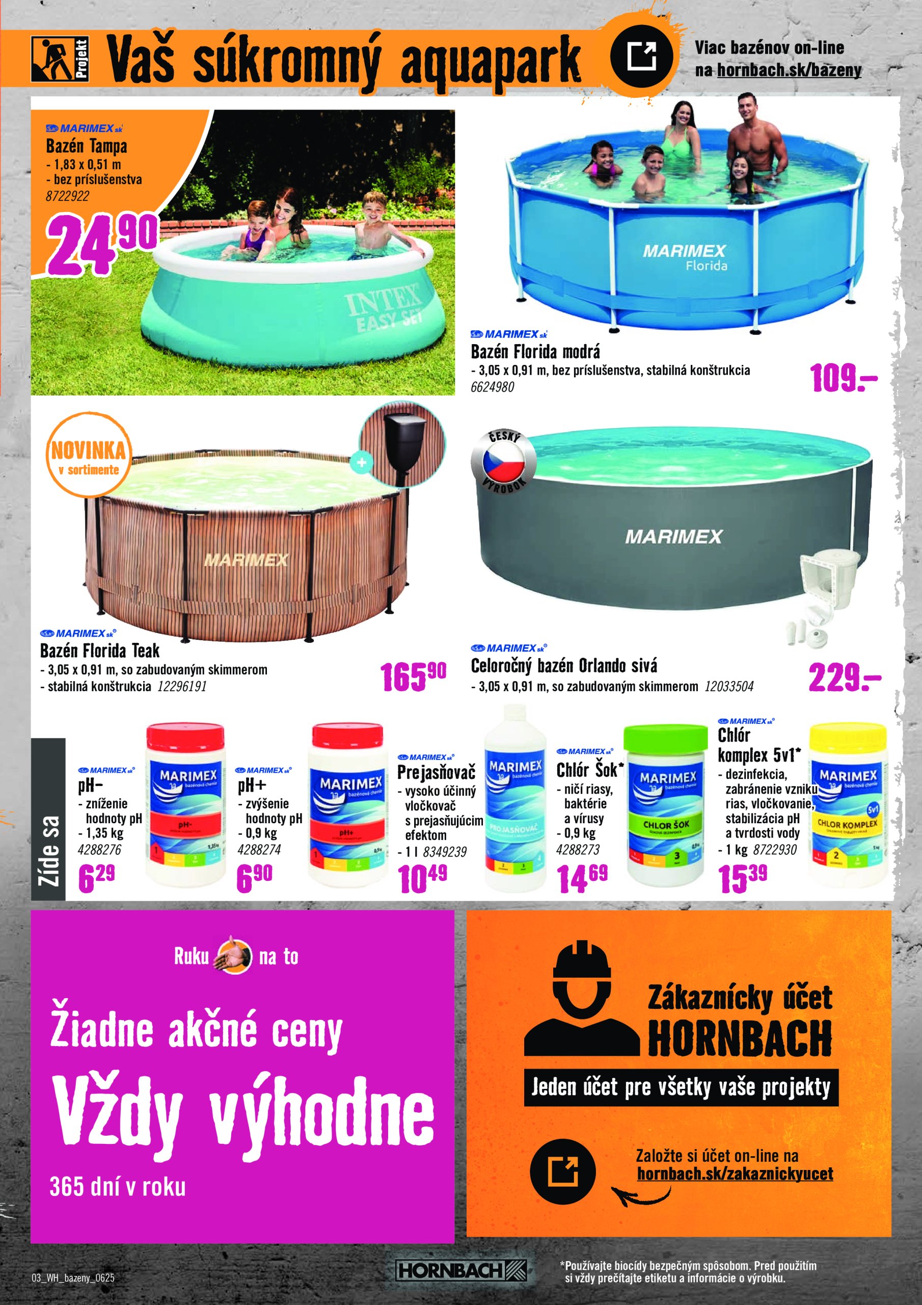 hornbach - Leták HORNBACH - Bazén platný od 04.06. do 18.06. - page: 3
