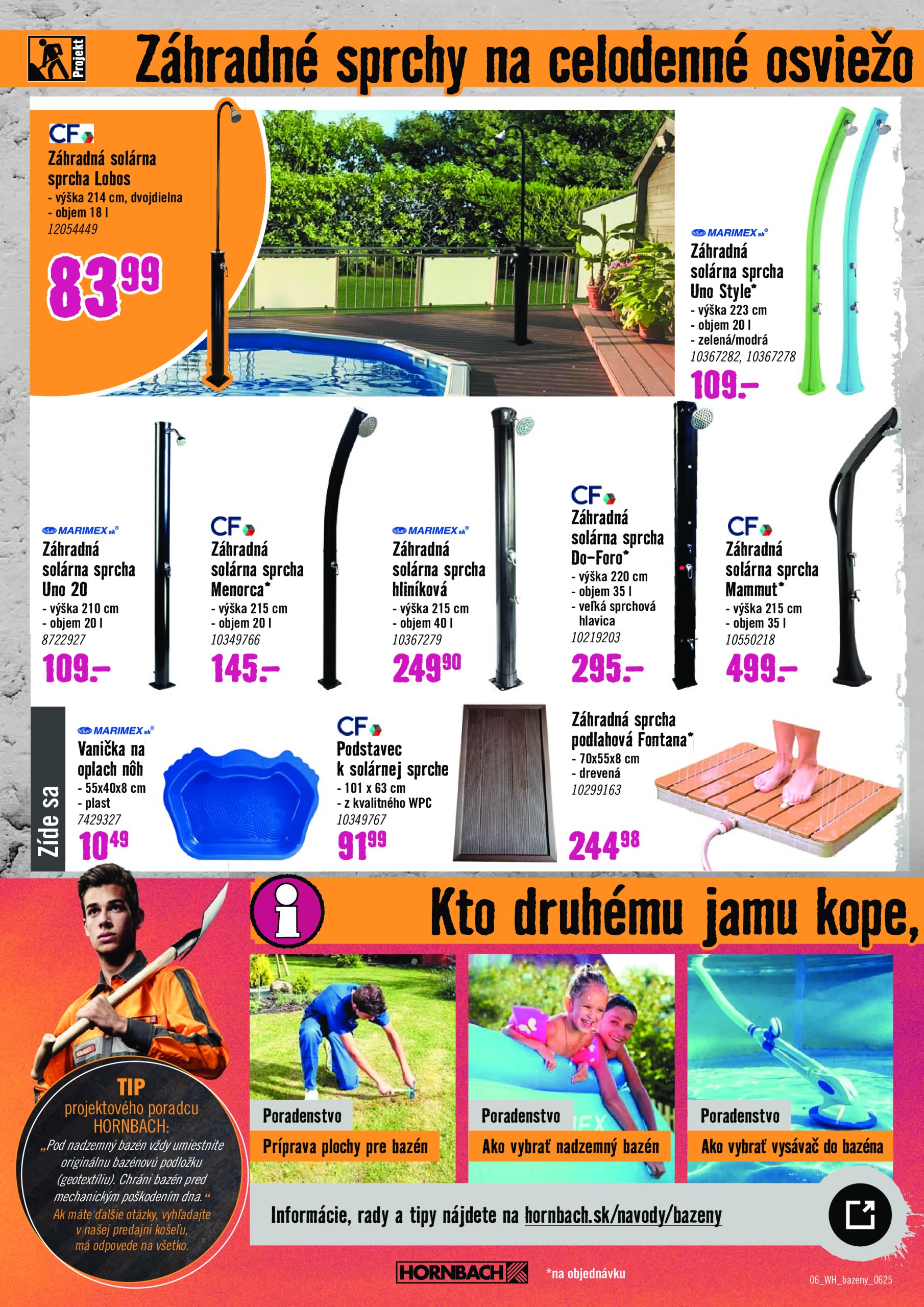hornbach - Leták HORNBACH - Bazén platný od 04.06. do 18.06. - page: 6